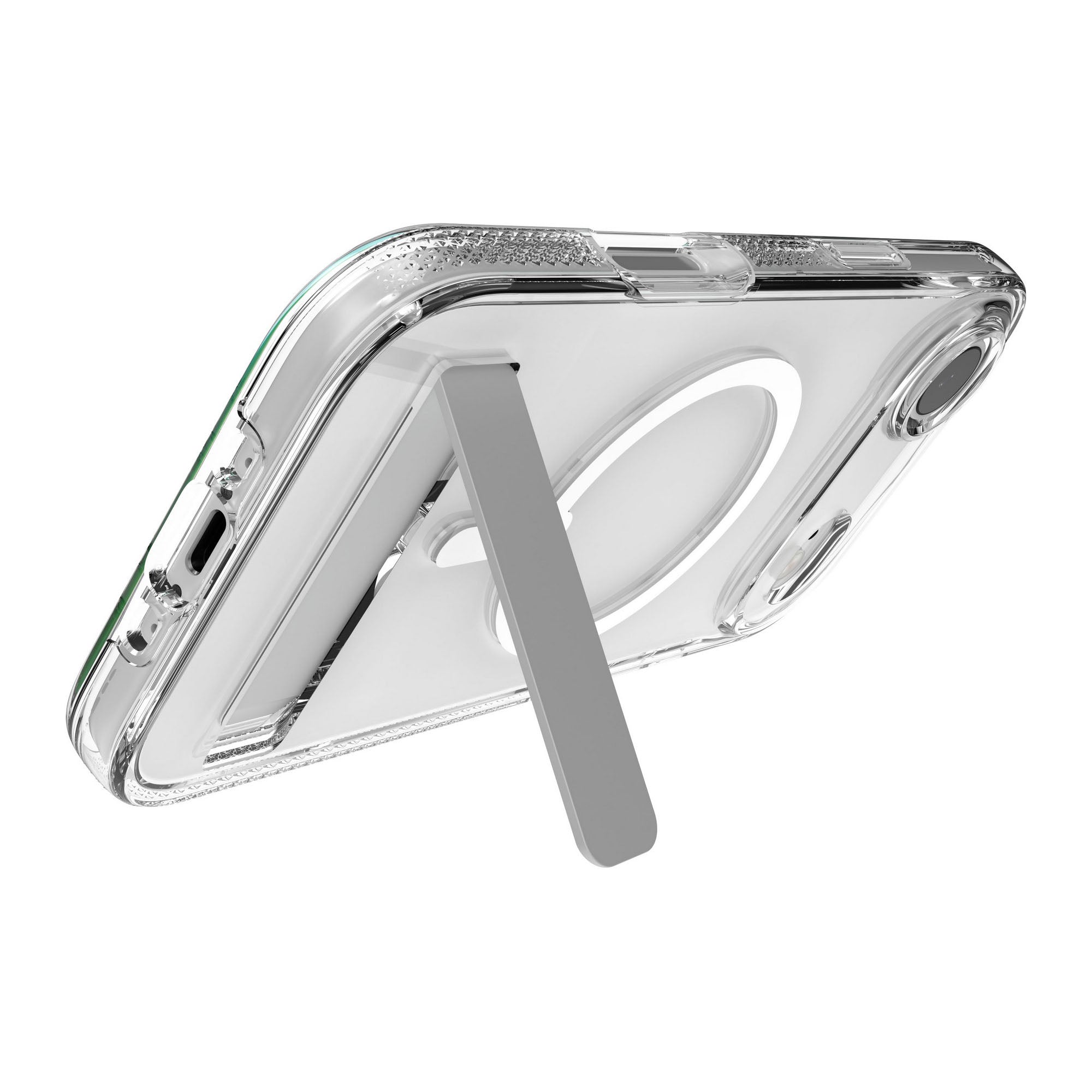 iPhone Air ZAGG Graphene Crystal Palace Snap Kickstand Case - Clear - 15-14681
