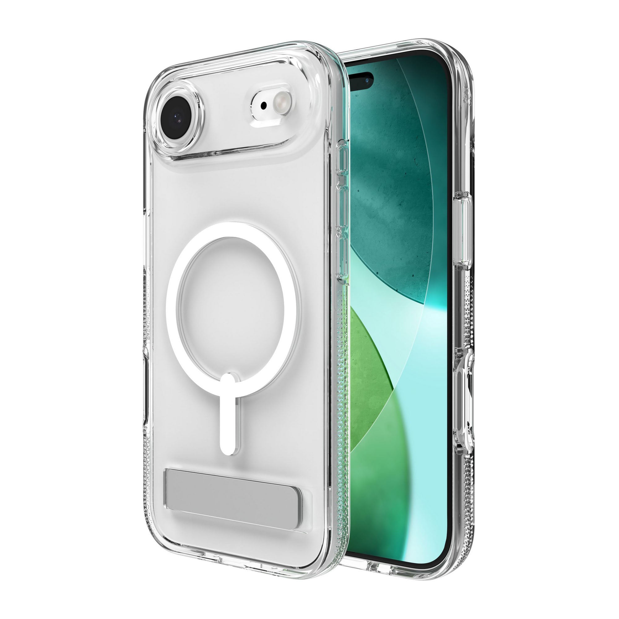 iPhone Air ZAGG Graphene Crystal Palace Snap Kickstand Case - Clear - 15-14681