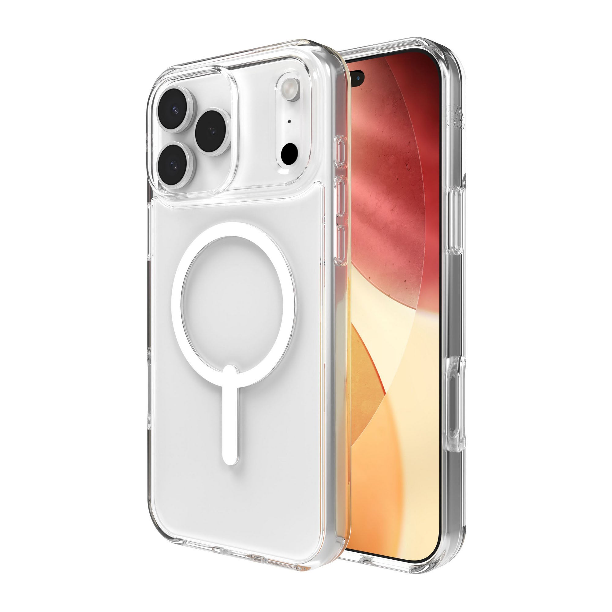 iPhone 17 Pro Max ZAGG Graphene Crystal Palace Lite Snap Case - Clear - 15-14716