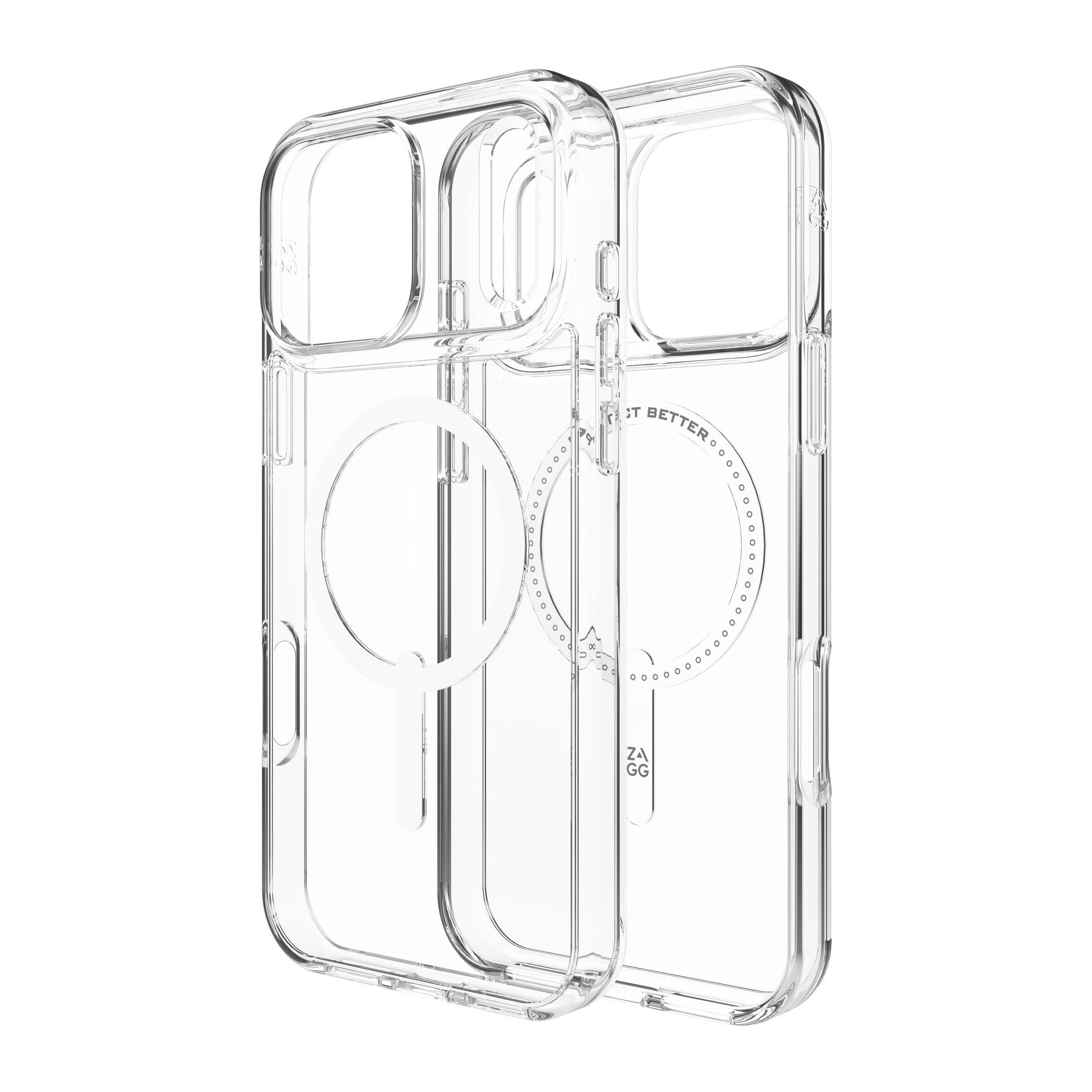 iPhone 17 Pro Max ZAGG Graphene Crystal Palace Lite Snap Case - Clear - 15-14716