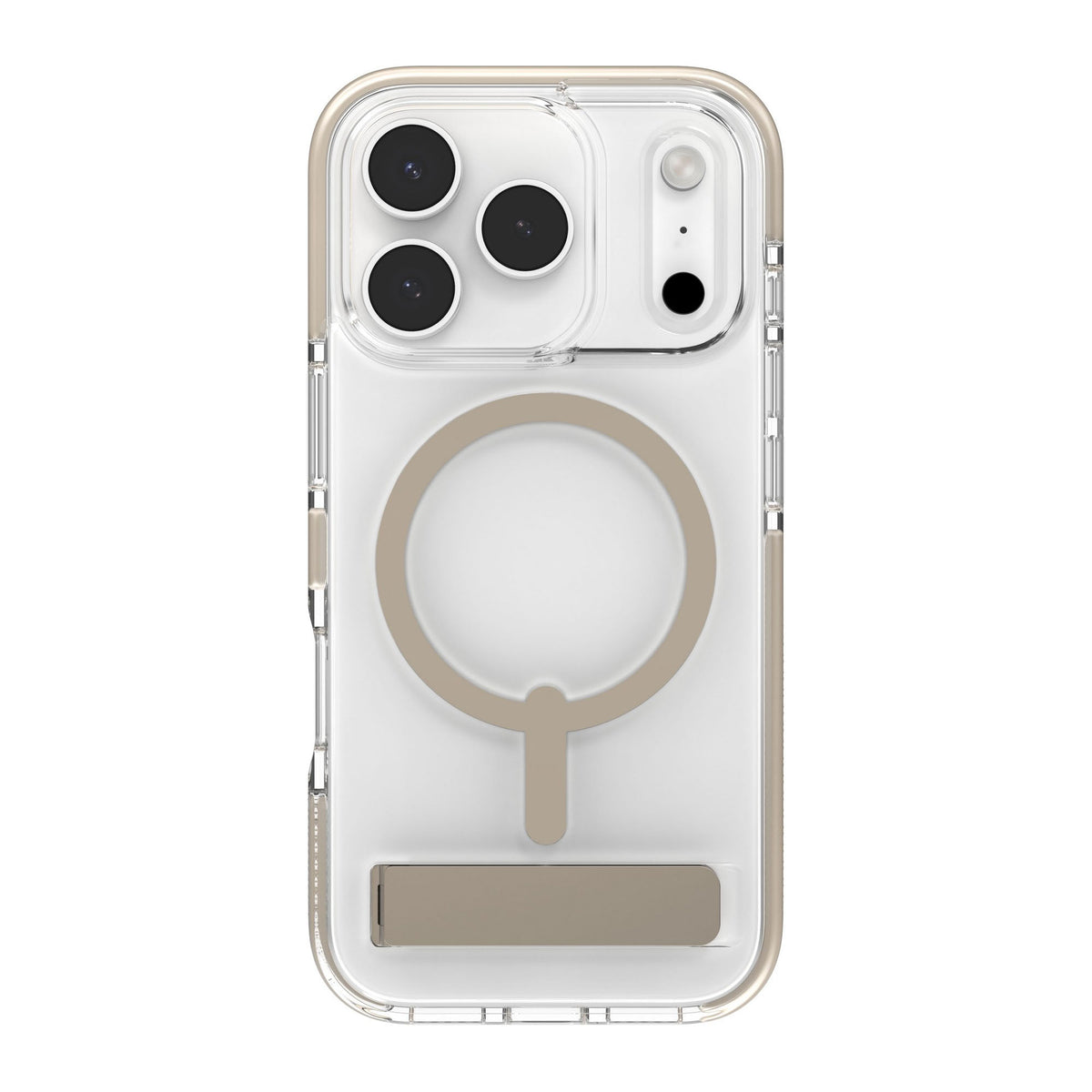 iPhone 18 Pro/17 Pro ZAGG Graphene Santa Cruz Snap Kickstand Case - Titanium - 15-14747