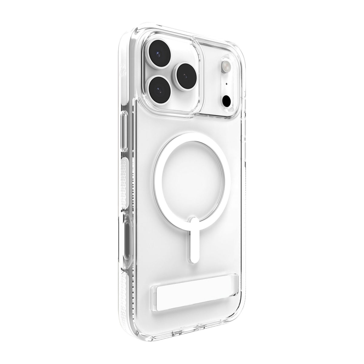 iPhone 18 Pro Max/17 Pro Max ZAGG Graphene Santa Cruz Snap Kickstand Case - White - 15-14750