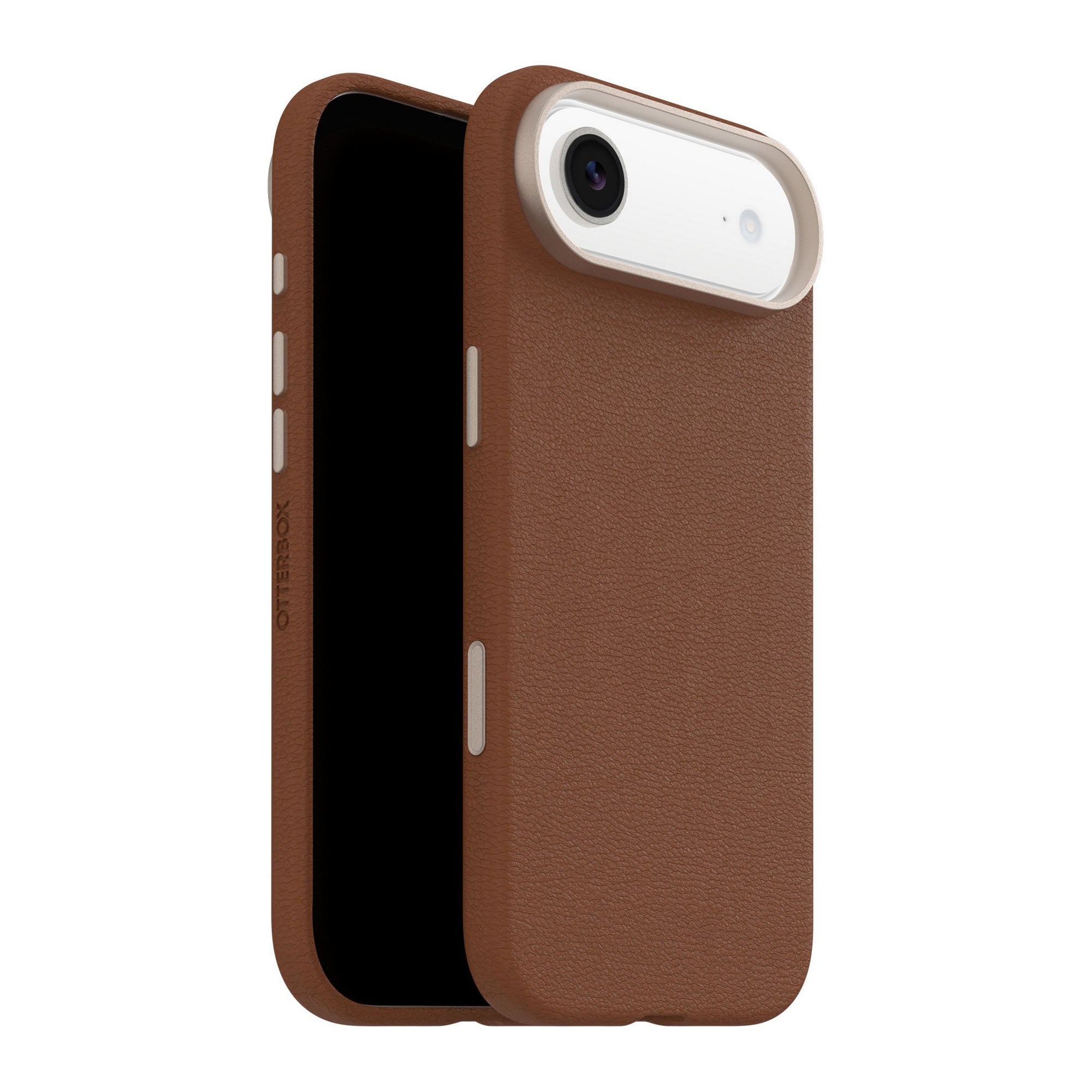 iPhone Air Otterbox Symmetry Cactus Leather w/MagSafe + Camera Control Case - Desert Saddle - 15-14806