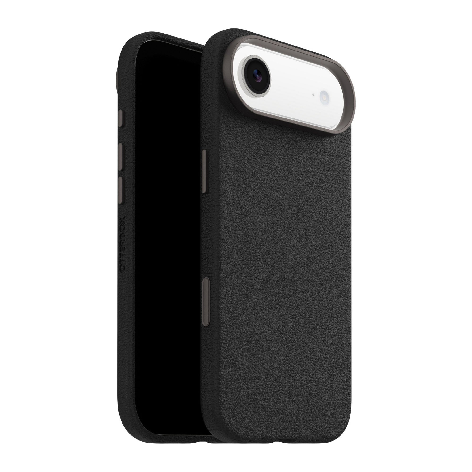 iPhone Air Otterbox Symmetry Cactus Leather w/MagSafe + Camera Control Case - Noir Ash - 15-14807