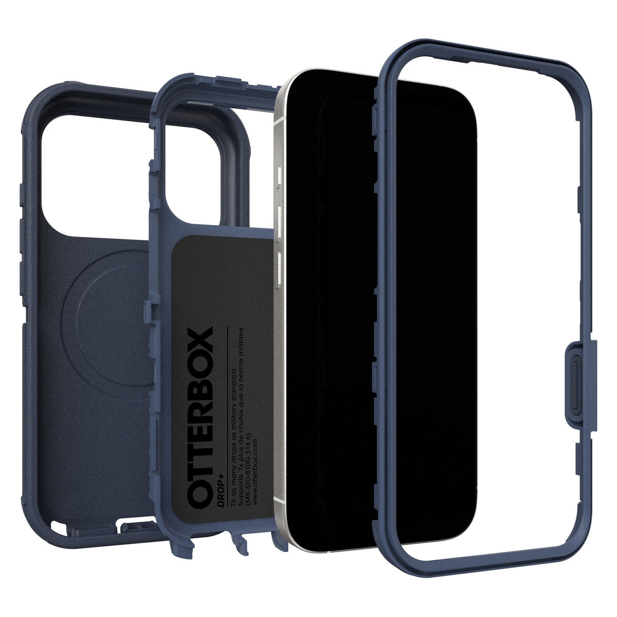 iPhone 18 Pro/17 Pro Otterbox Defender Pro w/MagSafe + Camera Control Case - Blue Sentiment - 15-14818