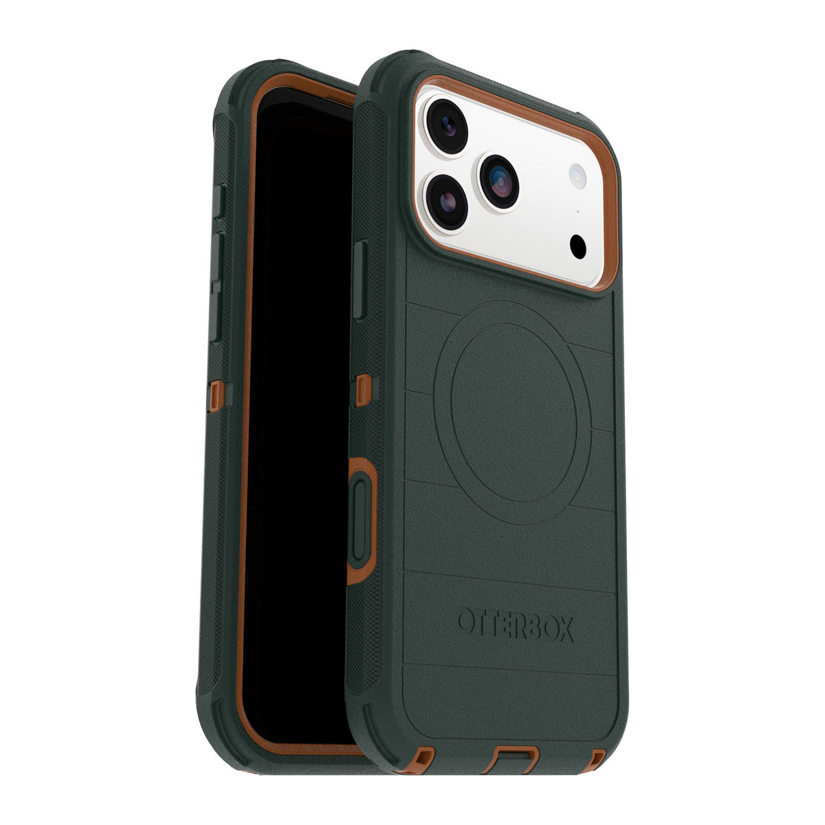 iPhone 18 Pro Max/17 Pro Max Otterbox Defender Pro w/MagSafe + Camera Control Case - Green Intrigue - 15-14854
