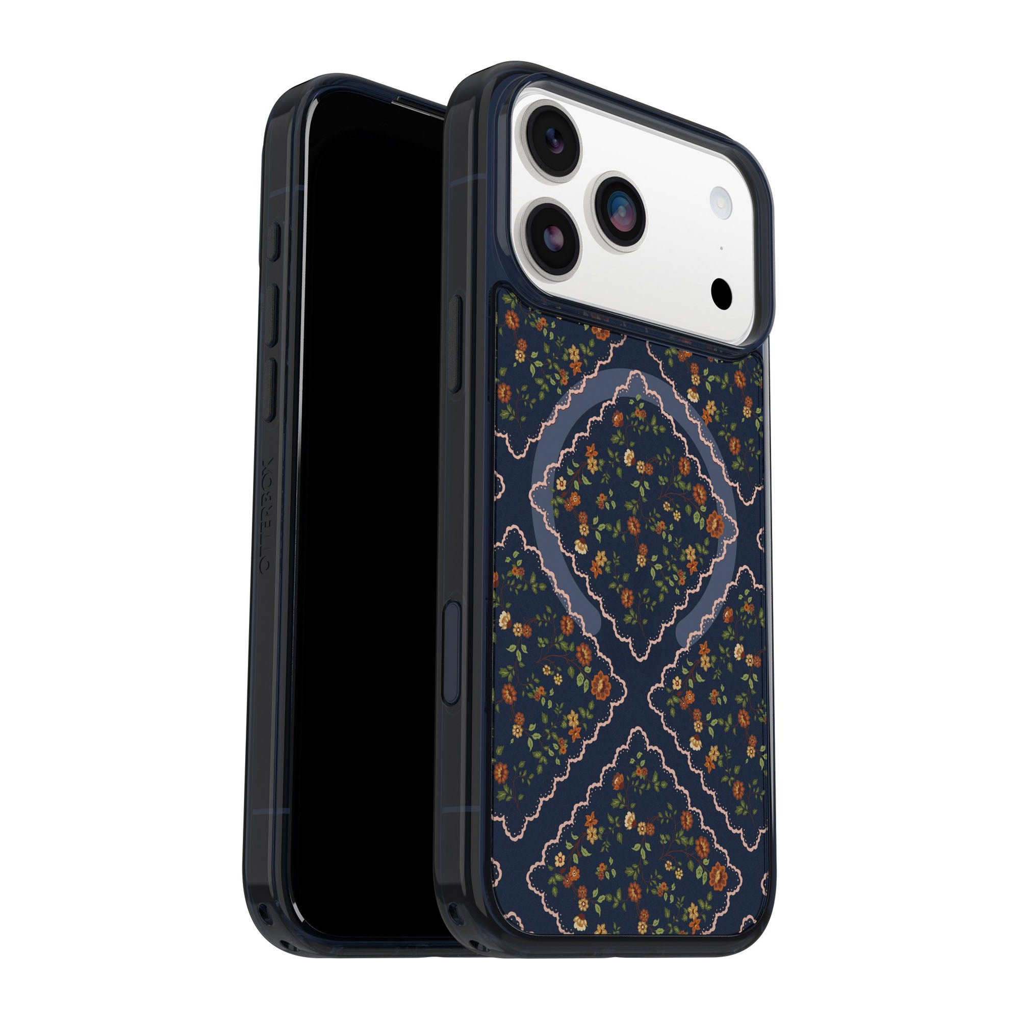 iPhone 17 Pro Max Otterbox Symmetry w/MagSafe + Camera Control Case - Floral Romance - 15-14871