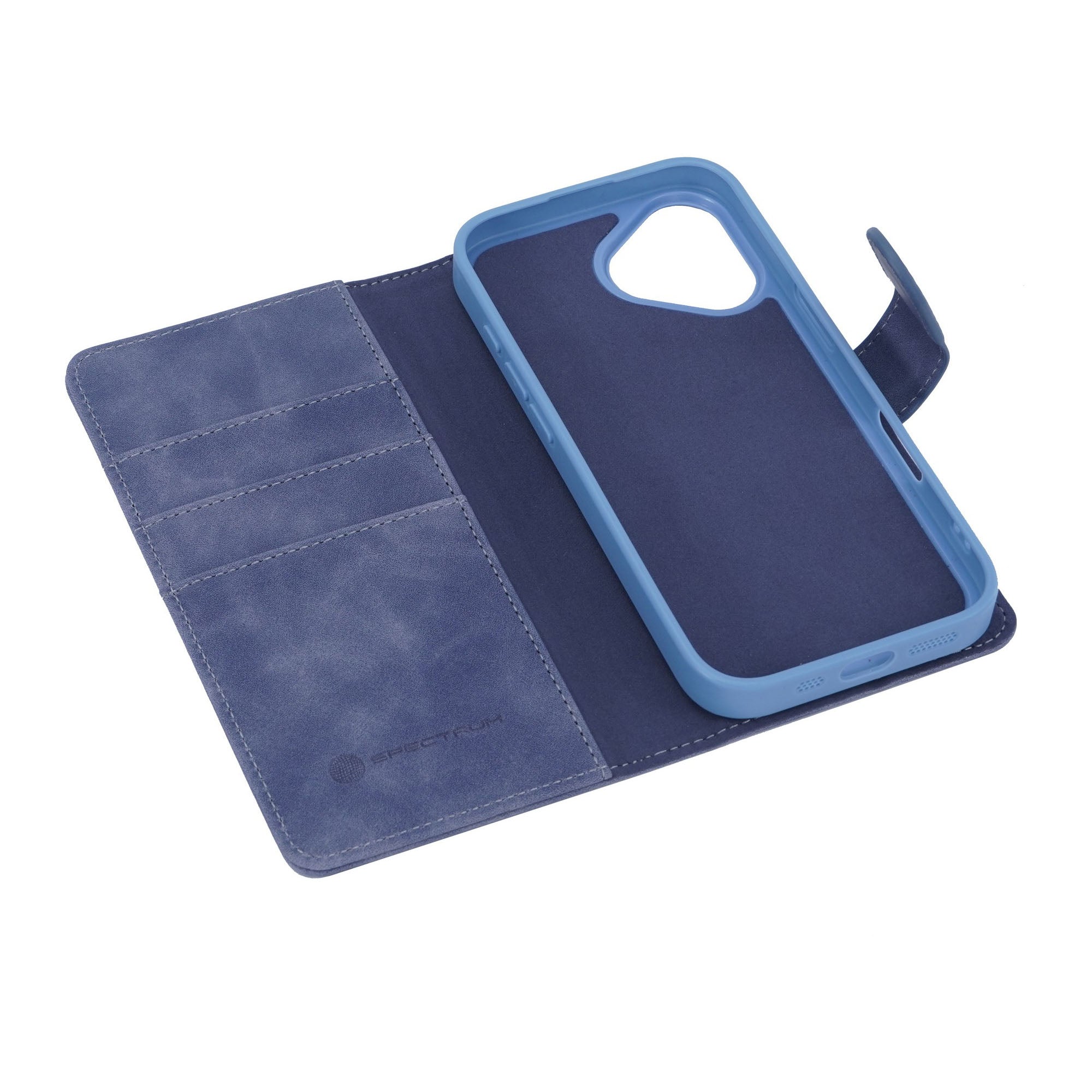 iPhone 17 SPECTRUM Folio Slim Detachable 2-1 Wallet Case - Blue - 15-14903