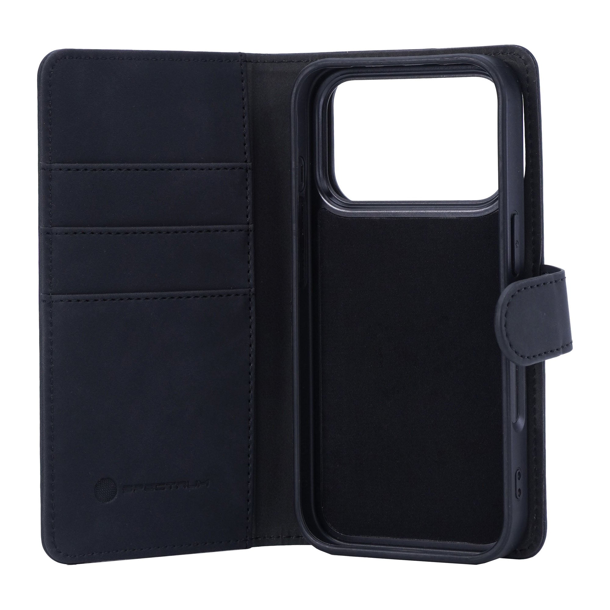 iPhone 17 Pro SPECTRUM Folio Slim Detachable 2-1 Wallet Case - Black - 15-14913