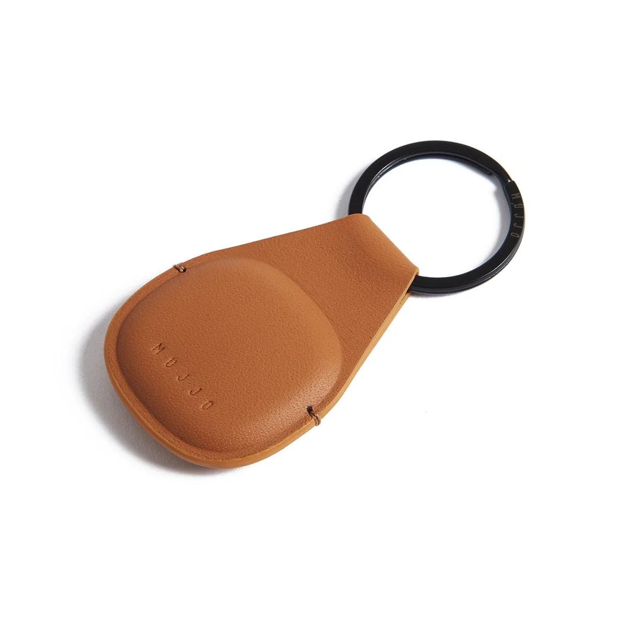 Apple Airtag Mujjo Airtag Leather Keychain - Light Tan - 15-15014