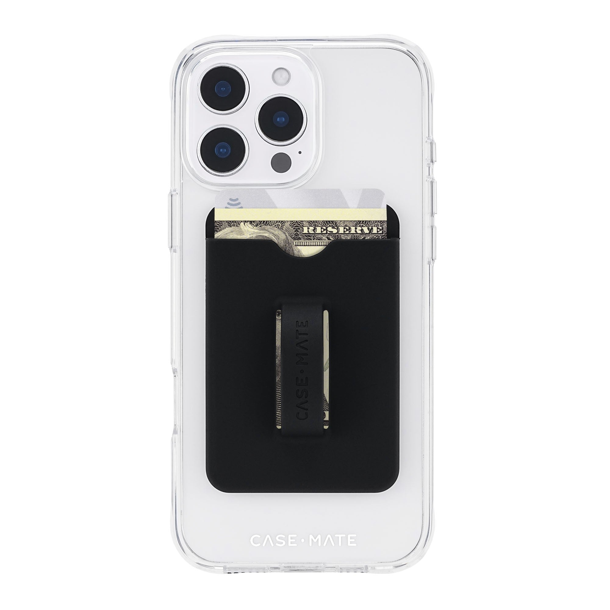 Case-Mate Magnetic Loop Grip Wallet - Black - 15-15038