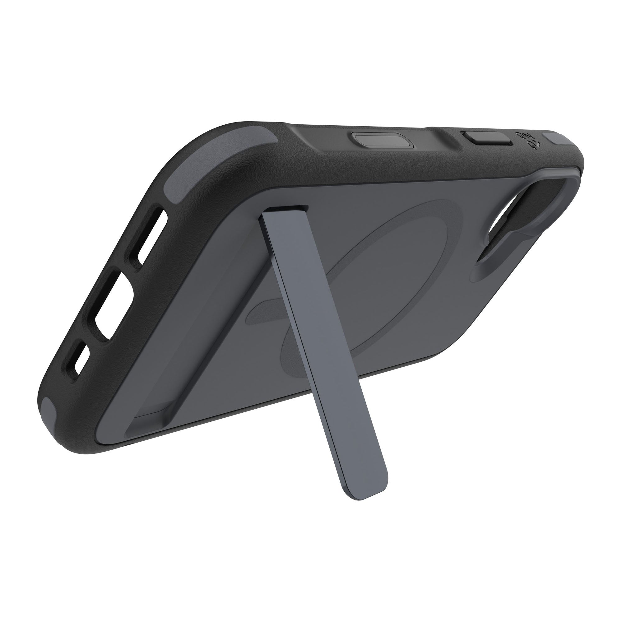 iPhone 17 ZAGG Graphene Sedona Snap Kickstand Case - Pitch Black - 15-15053