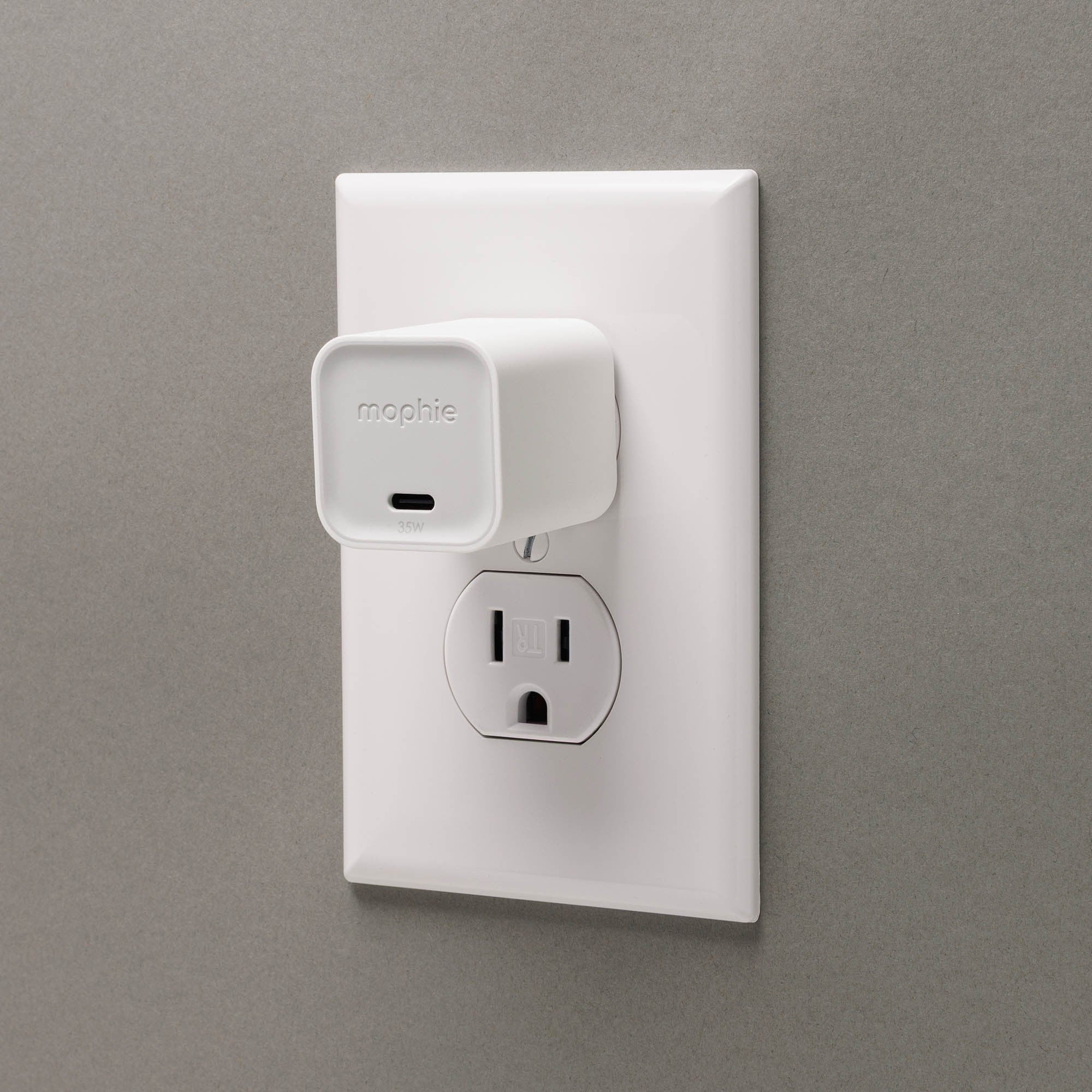 Mophie Speedport 35W USB-C Wall Charger - White - 15-15067