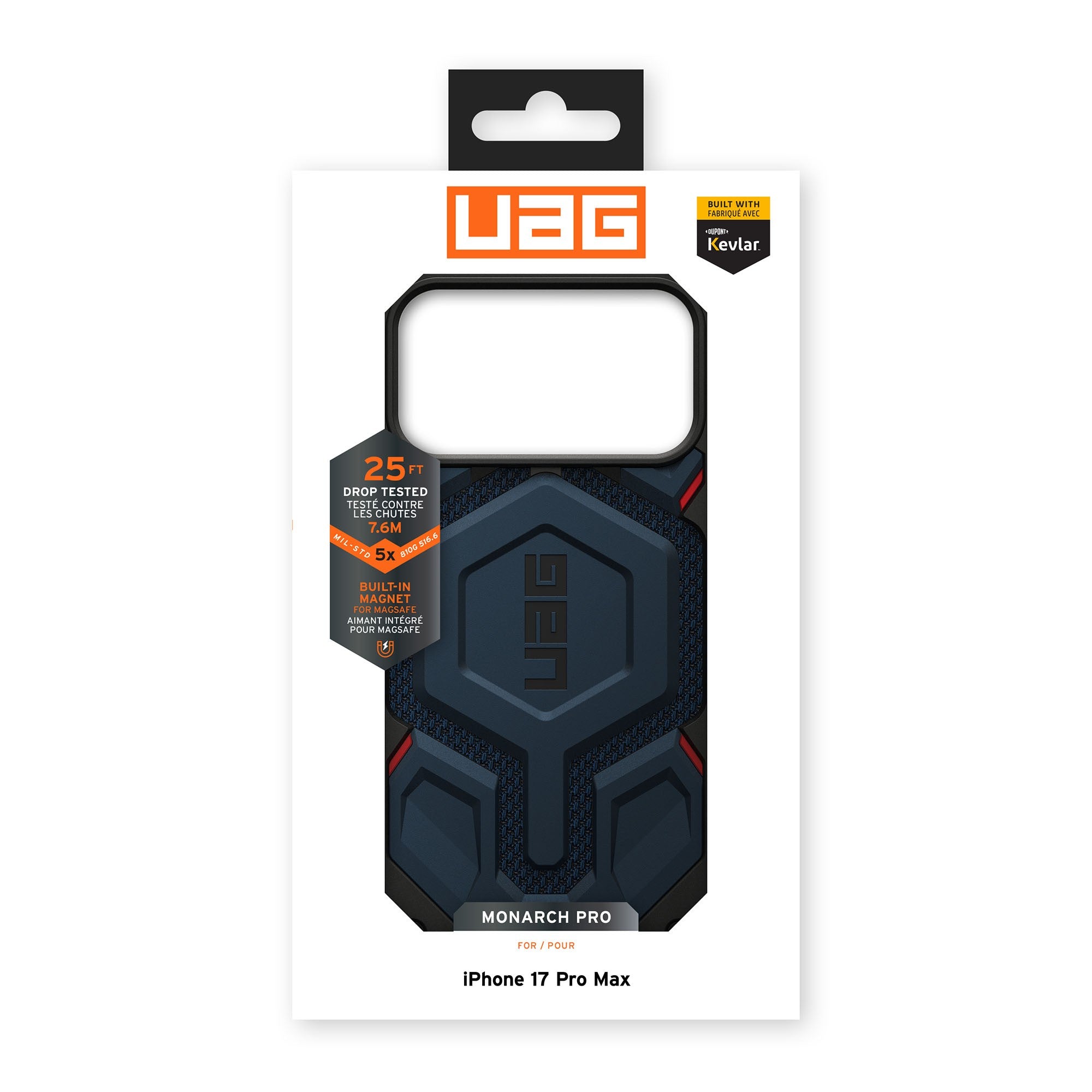iPhone 17 Pro Max UAG Monarch Pro MagSafe Case - Kevlar Mallard - 15-15076