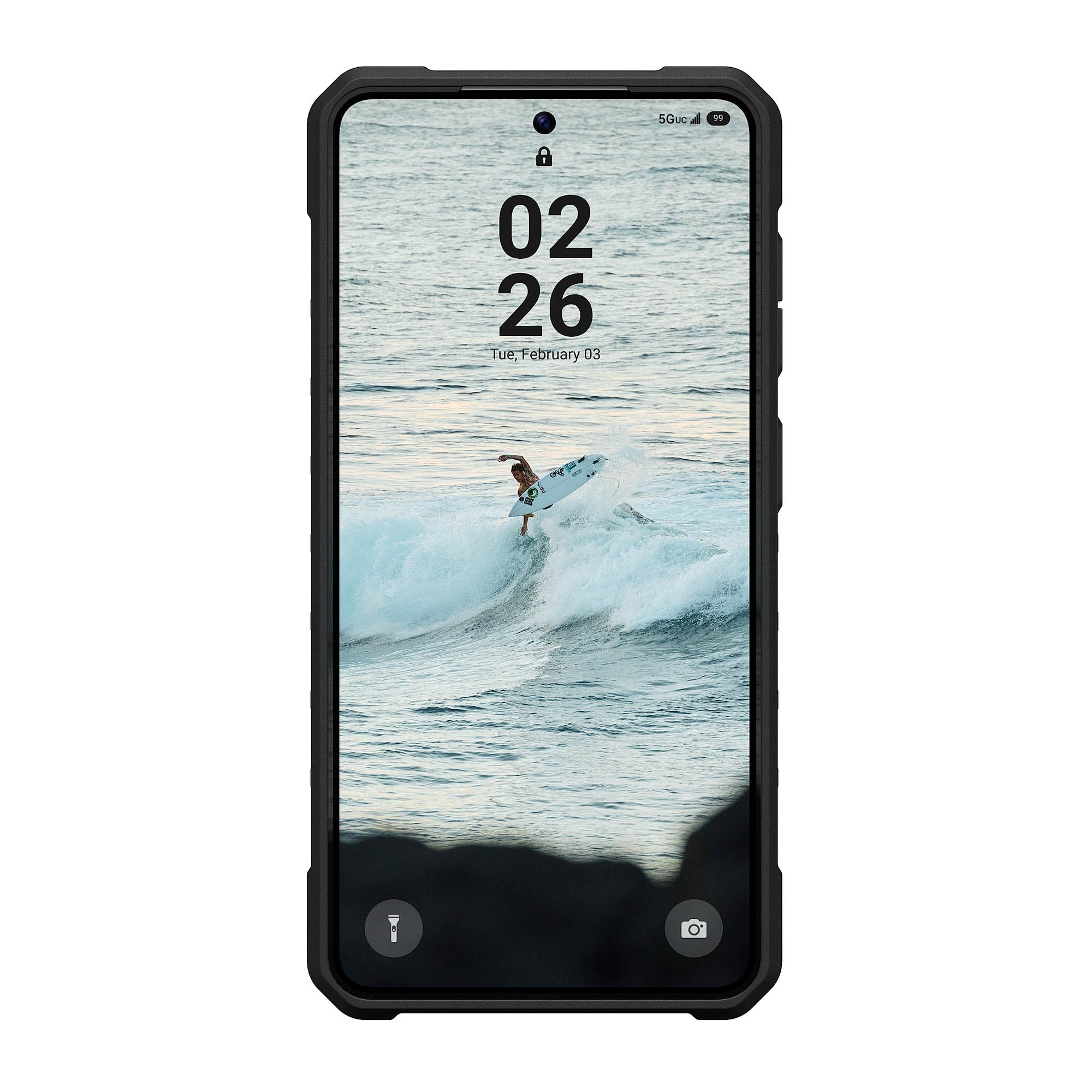 Samsung Galaxy S26 UAG Pathfinder Clear w/Magnet Case - Ash/Black - 15-15127