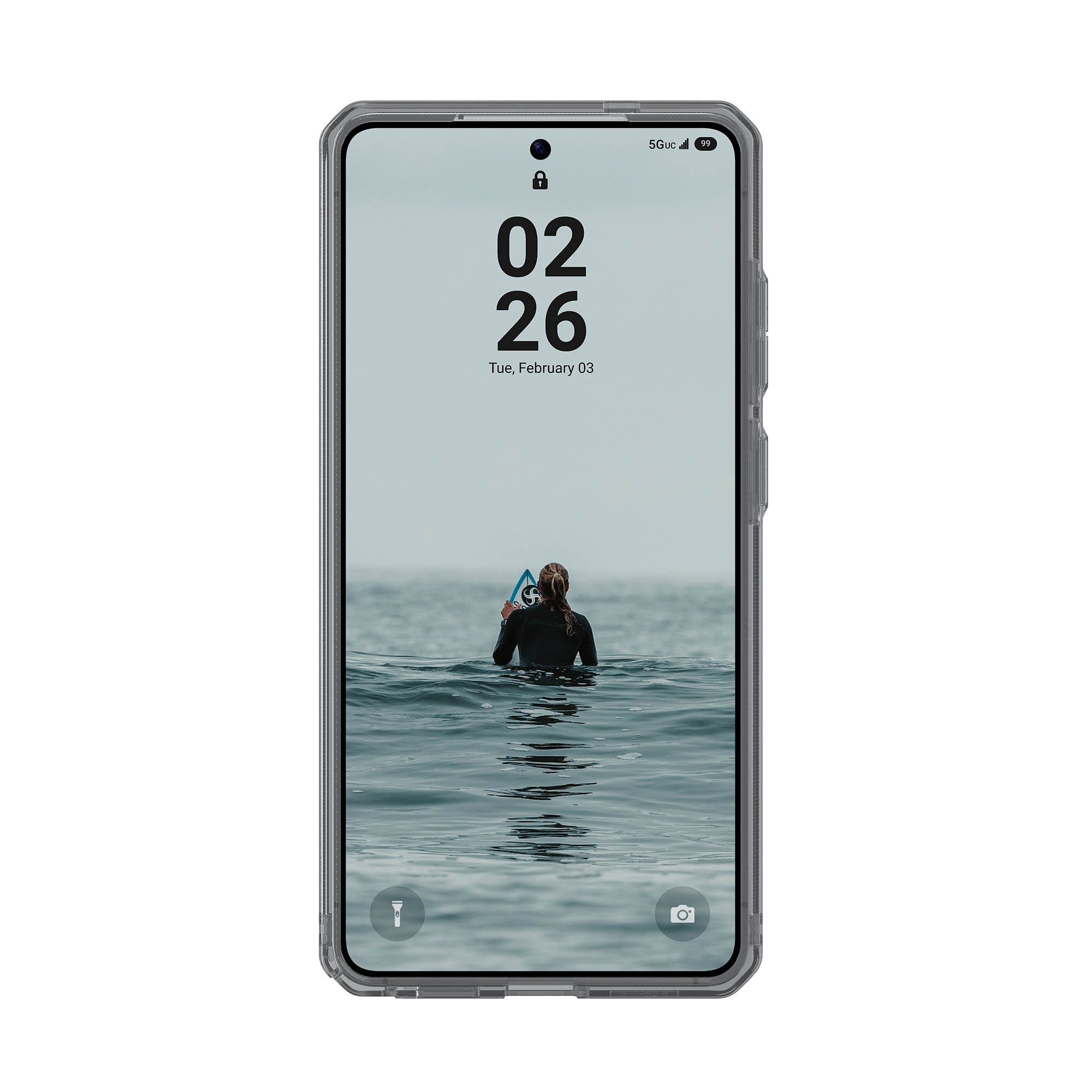 Samsung Galaxy S26 Ultra UAG Dot w/Magnet Case - True Clear Ice/Ash - 15-15137
