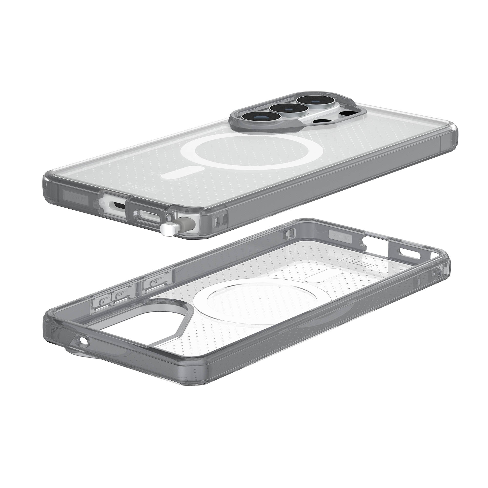 Samsung Galaxy S26 Ultra UAG Dot w/Magnet Case - True Clear Ice/Ash - 15-15137