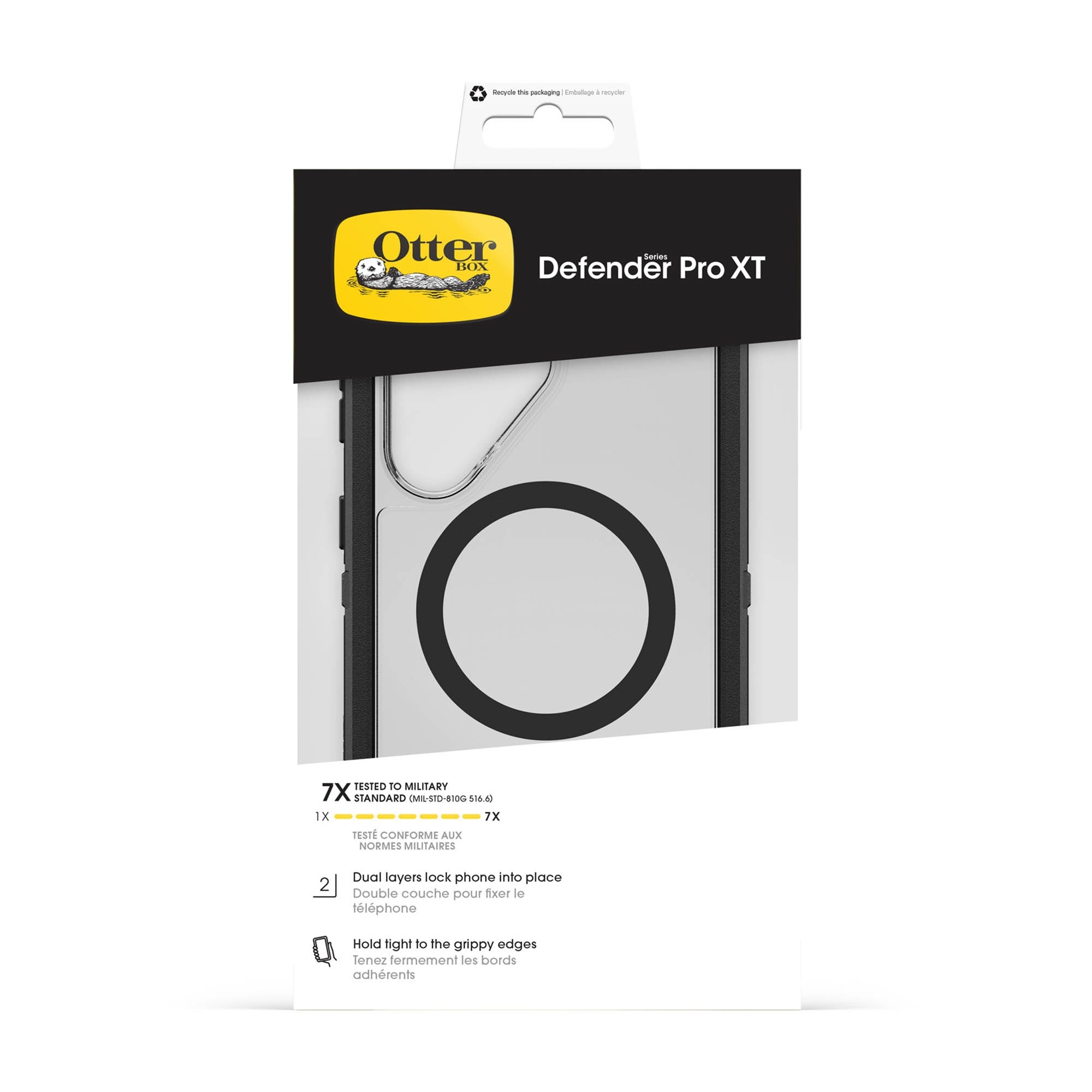 Samsung Galaxy S26 Ultra Otterbox Defender Pro XT w/Magnets Case - Dark Side - Black - 15-15175