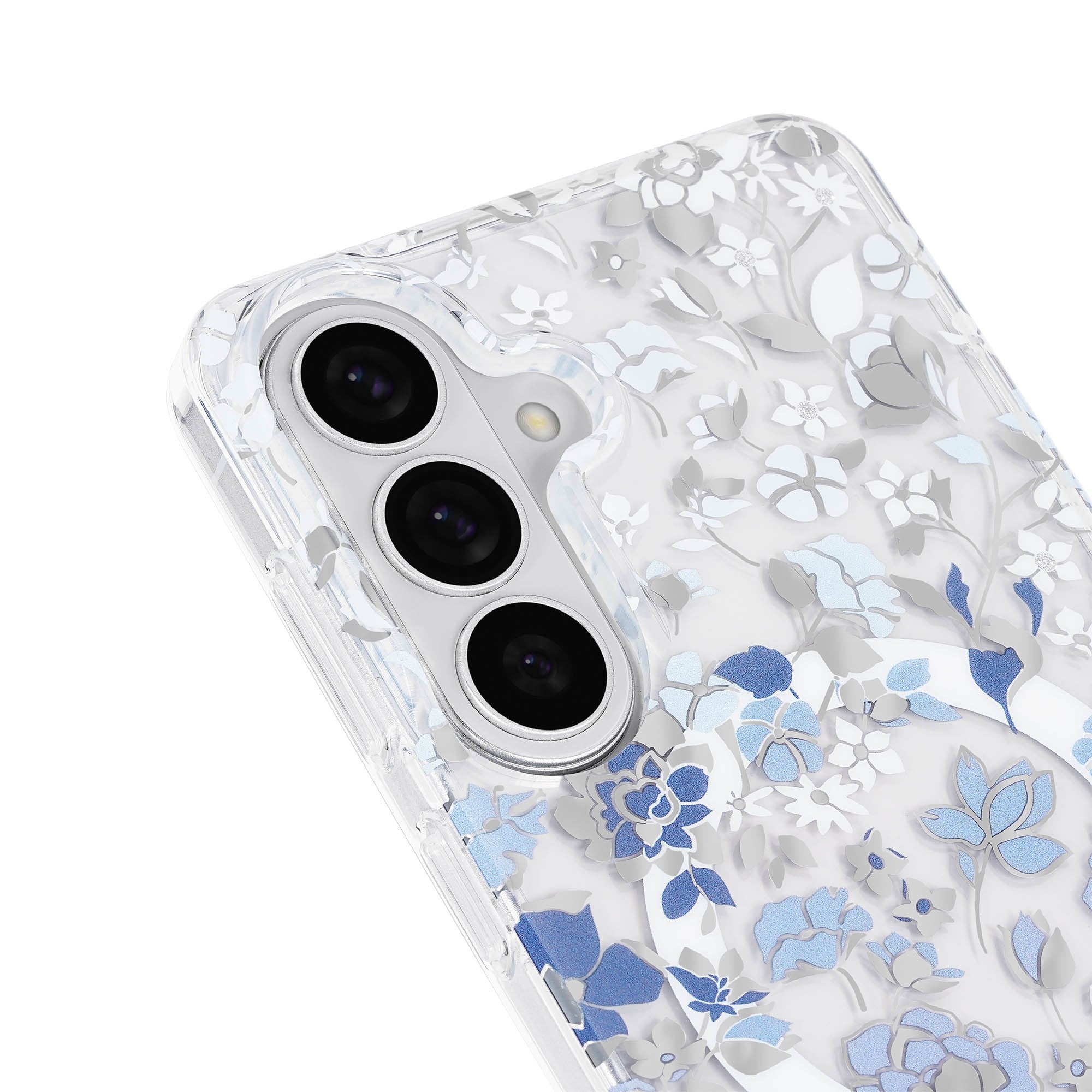 Samsung Galaxy S26 Kate Spade Protective w/Magnet Case - Flowerbed Blue - 15-15237