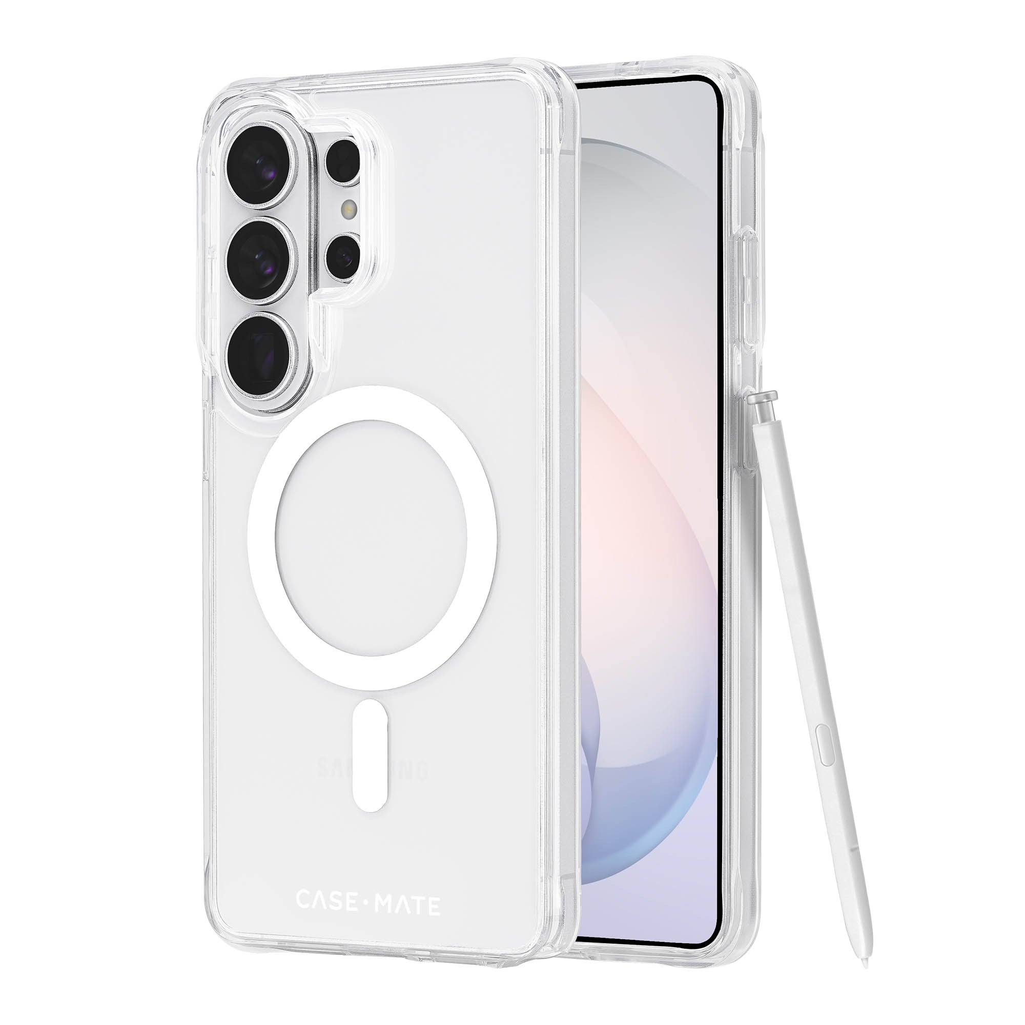 Samsung Galaxy S26 Ultra Case-Mate Tough w/Magnet Case - Clear - 15-15240