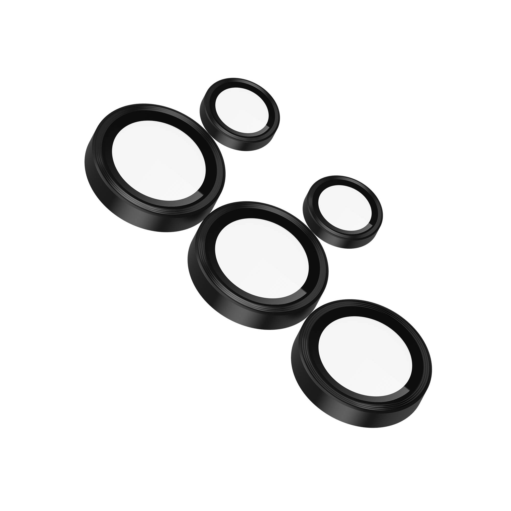 Samsung Galaxy S26 Ultra Case-Mate Aluminum Ring Lens Protectors - Black - 15-15243