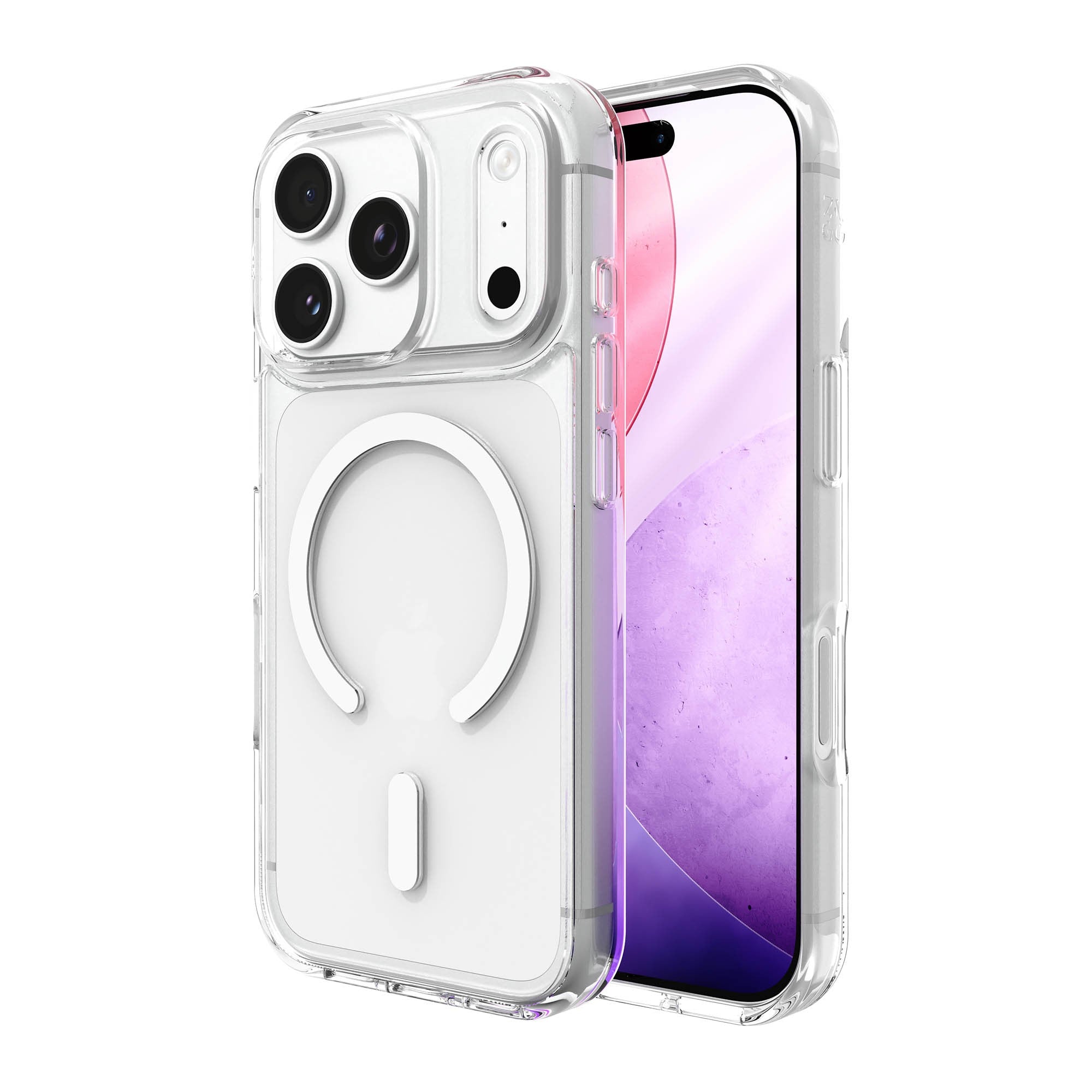 iPhone 17 Pro ZAGG Graphene Crystal Palace Lite Snap Case - Clear - 15-15267