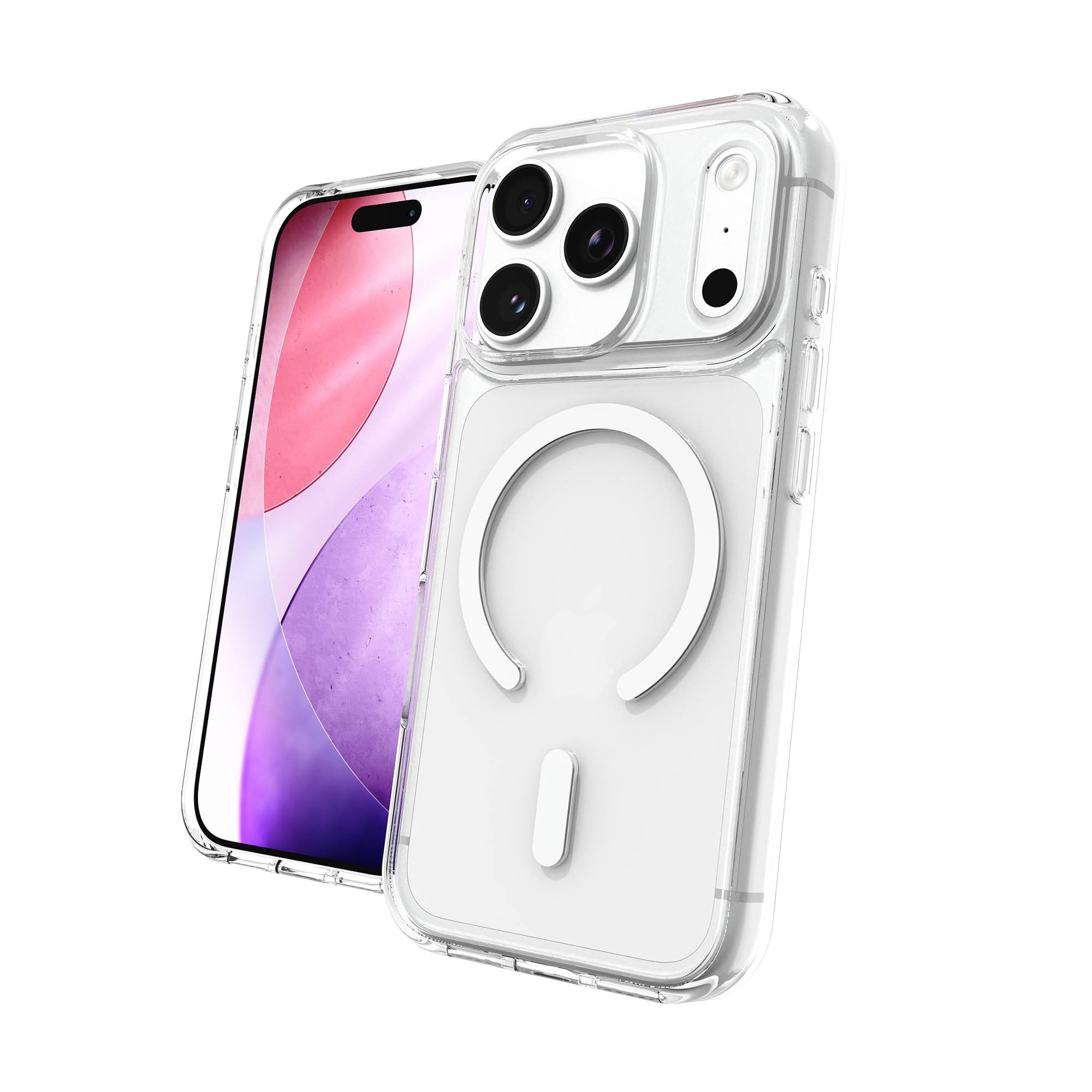 iPhone 17 Pro ZAGG Graphene Crystal Palace Lite Snap Case - Clear - 15-15267