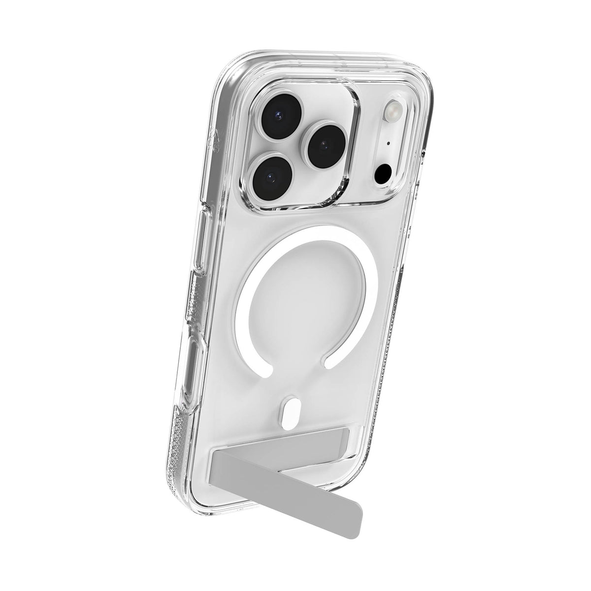 iPhone 17 Pro ZAGG Graphene Crystal Palace Snap Kickstand Case - Clear - 15-15269