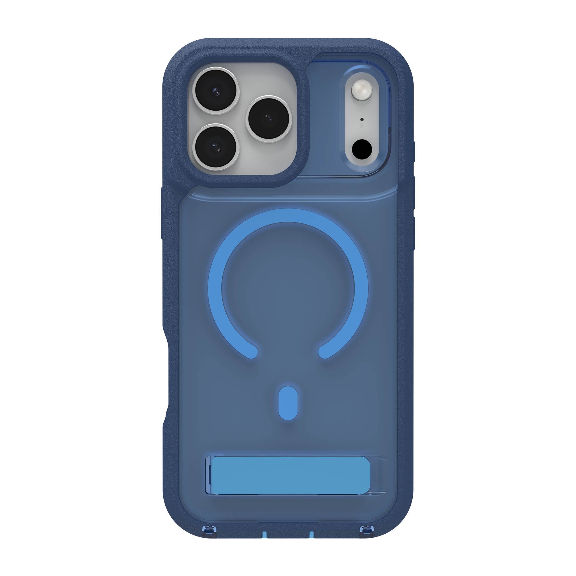 iPhone 17 Pro Max ZAGG Graphene Rainier Snap Kickstand Case - Cobalt Horizon - 15-15276
