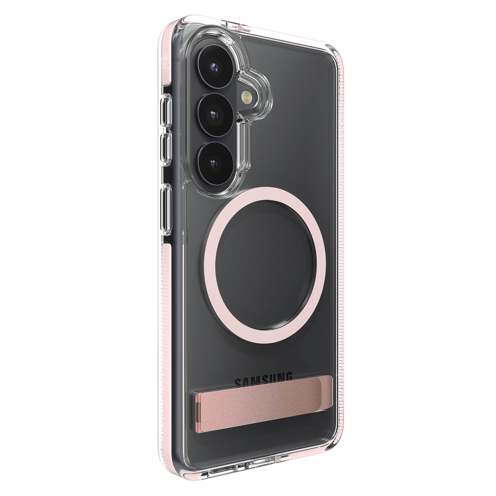 Samsung Galaxy S26 ZAGG Graphene Santa Cruz Snap Kickstand Case - Pink Sorbet - 15-15312