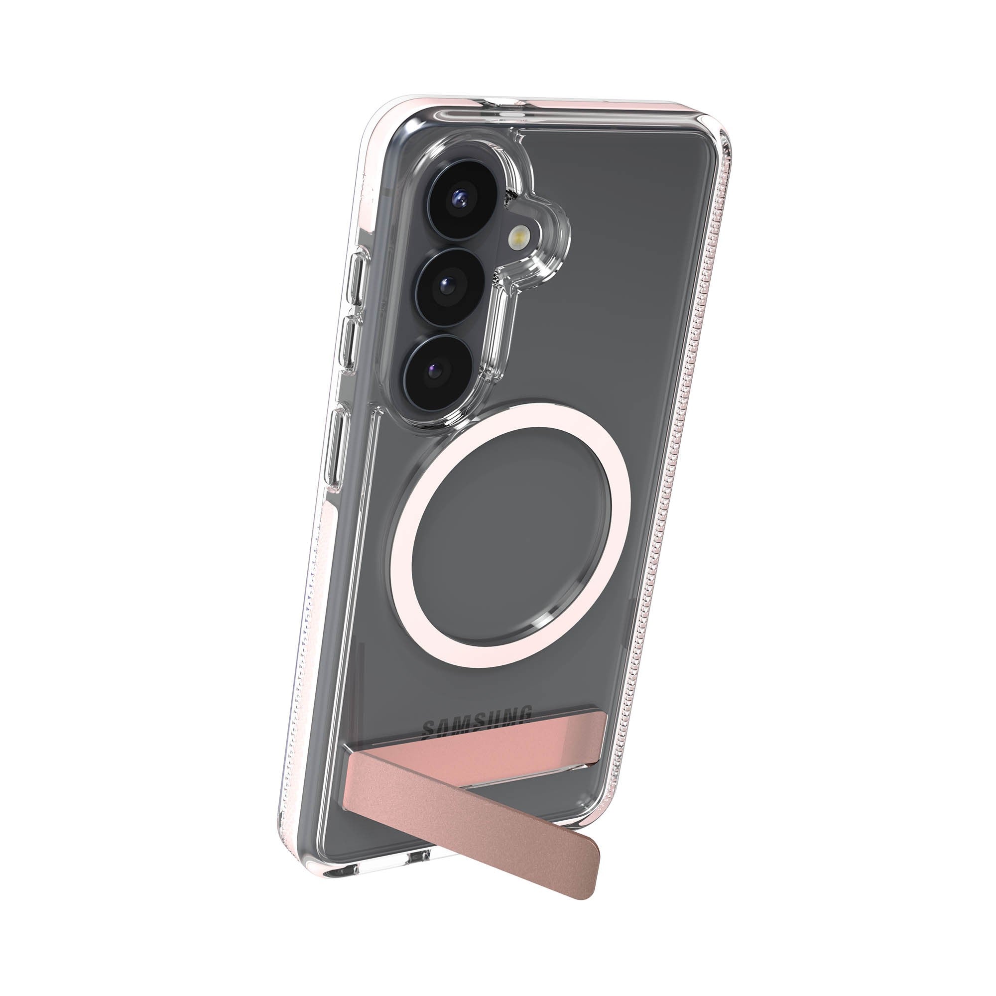 Samsung Galaxy S26 ZAGG Graphene Santa Cruz Snap Kickstand Case - Pink Sorbet - 15-15312