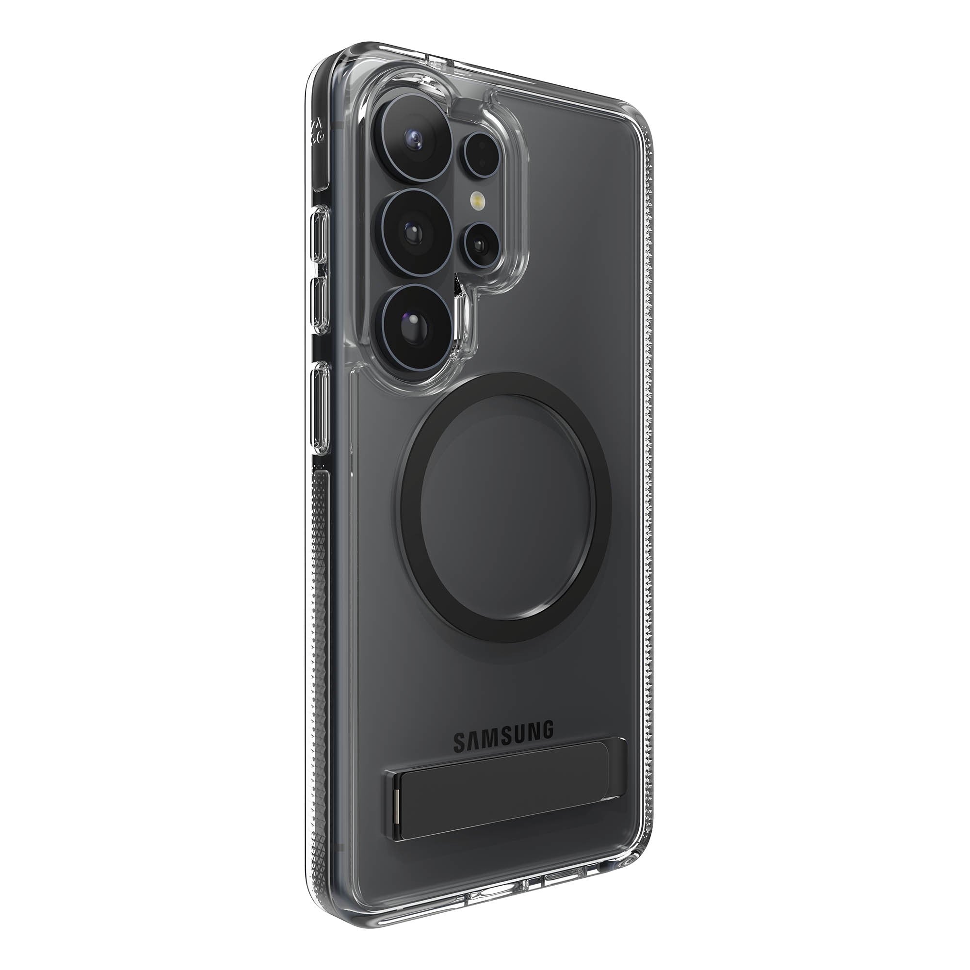 Samsung Galaxy S26 Ultra ZAGG Graphene Santa Cruz Snap Kickstand Case - Black - 15-15325