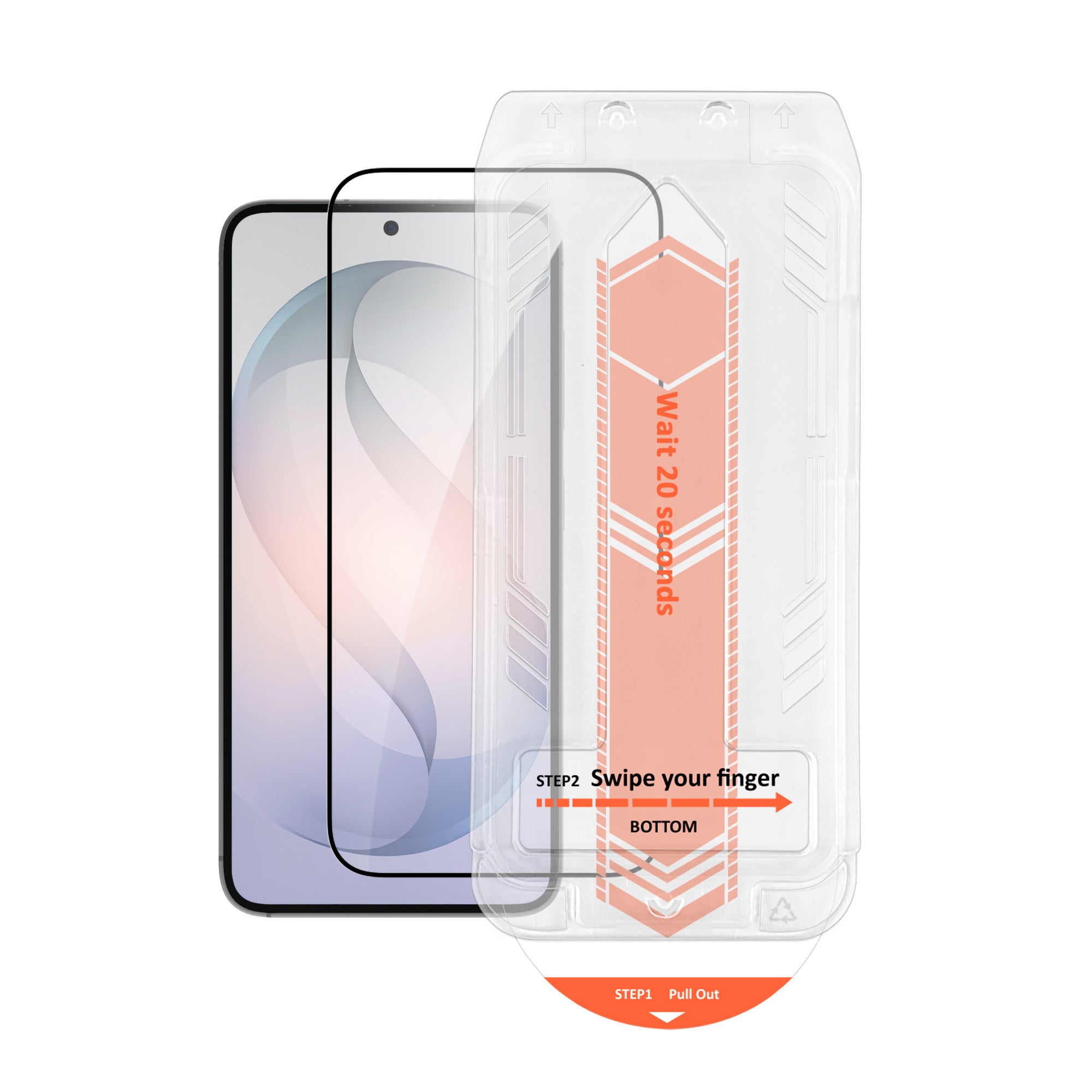 Samsung Galaxy S26+ HyperGear Edge-to-Edge Glass Screen Protector w/Dust-Free Install Tray - 15-15339