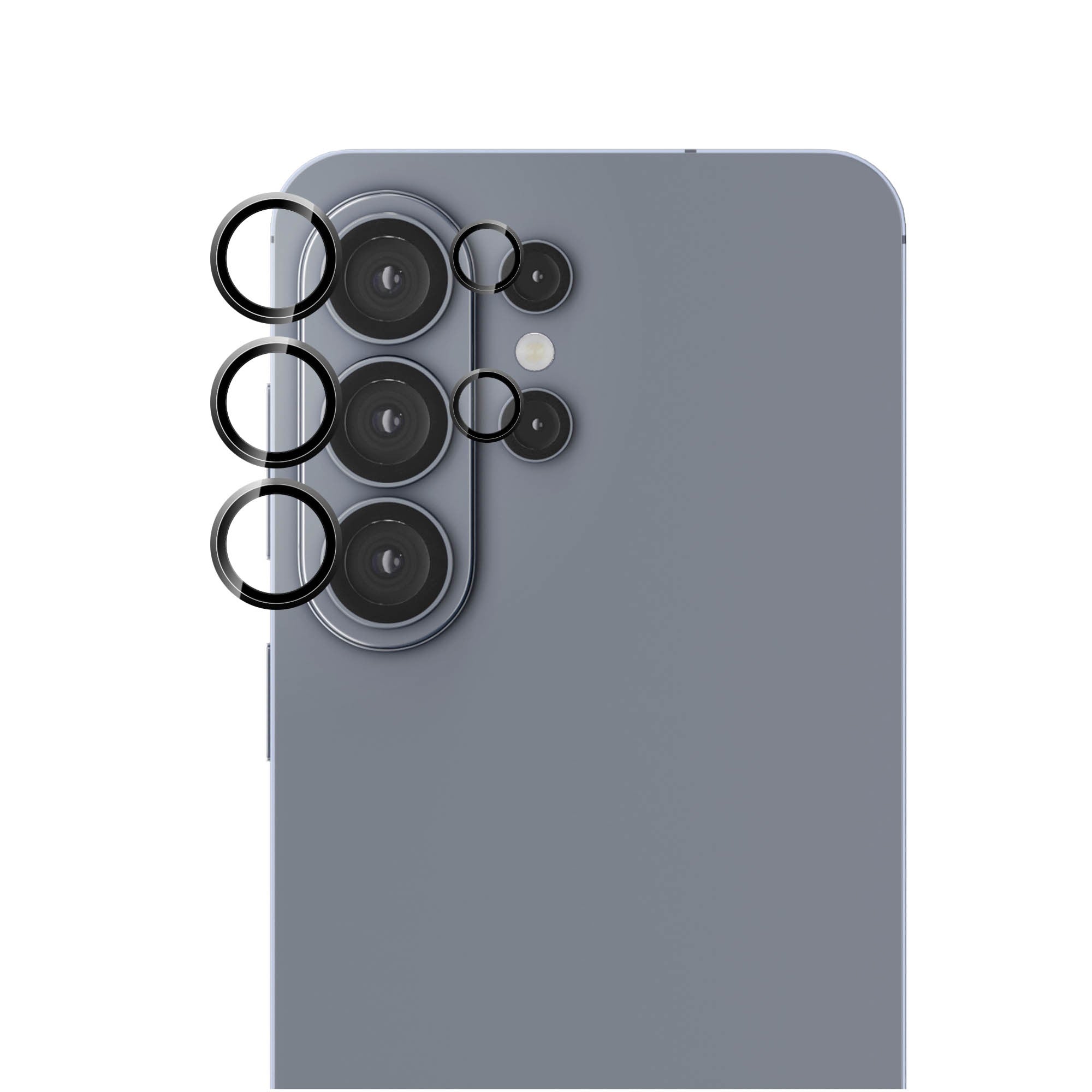 Samsung Galaxy S26 Ultra HyperGear Tempered Glass Camera Rings Lens Protection - 2 Pack - 15-15346