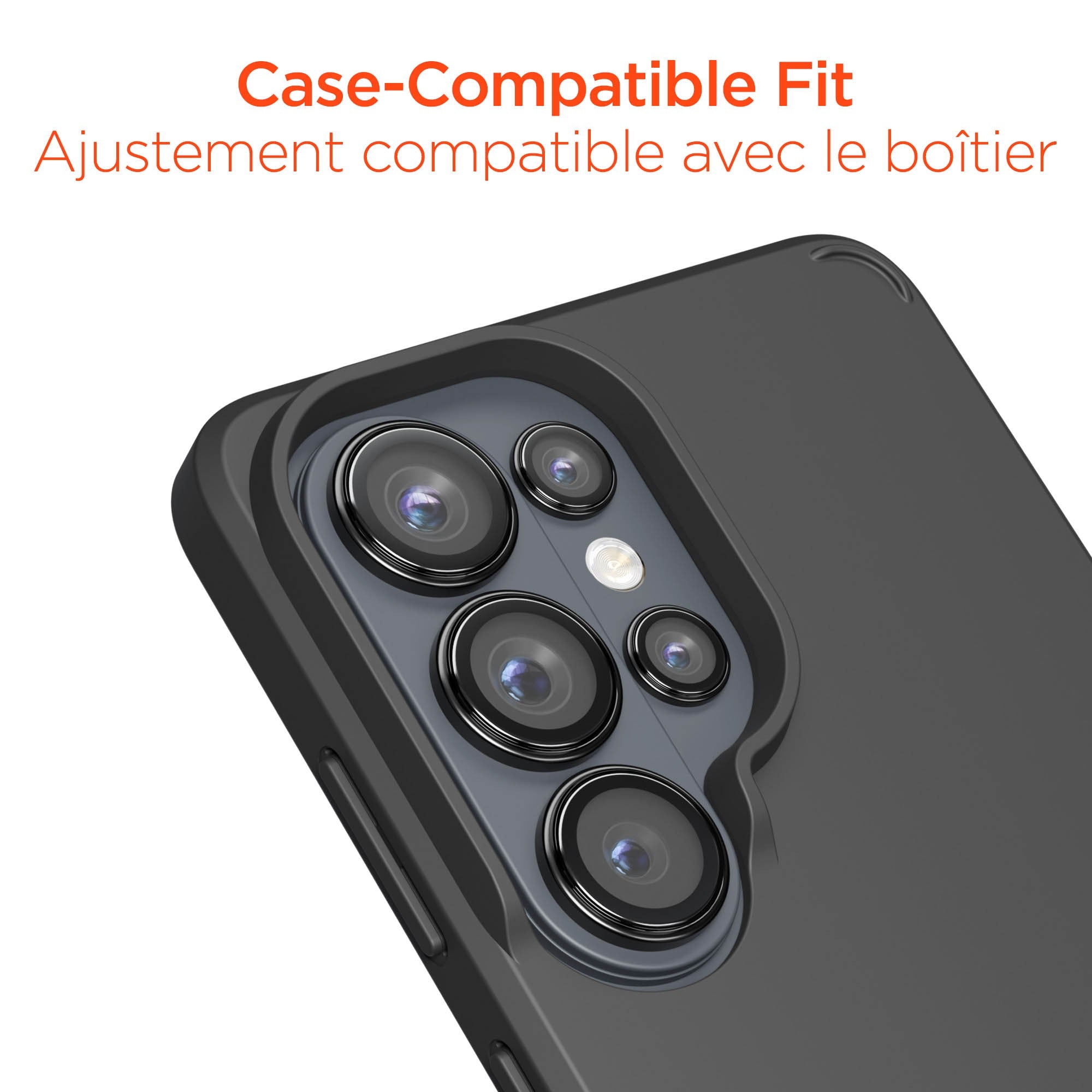 Samsung Galaxy S26 Ultra HyperGear Tempered Glass Camera Rings Lens Protection - 2 Pack - 15-15346