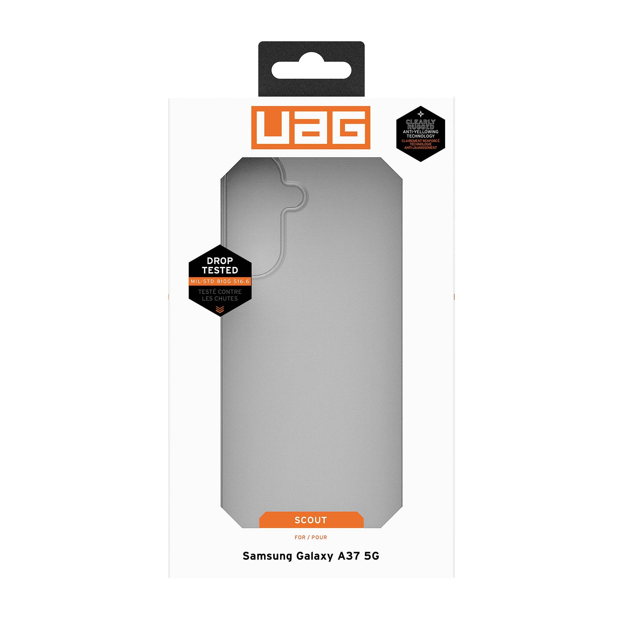 Samsung Galaxy A37 UAG Scout Clear Case - Clear - 15-15432