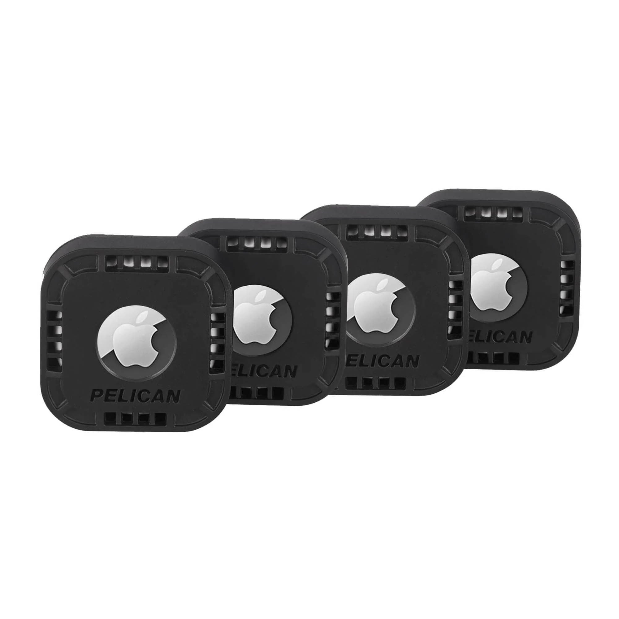 Apple AirTag Pelican Protector Sticker Mount 4pk - Black - 15-15470