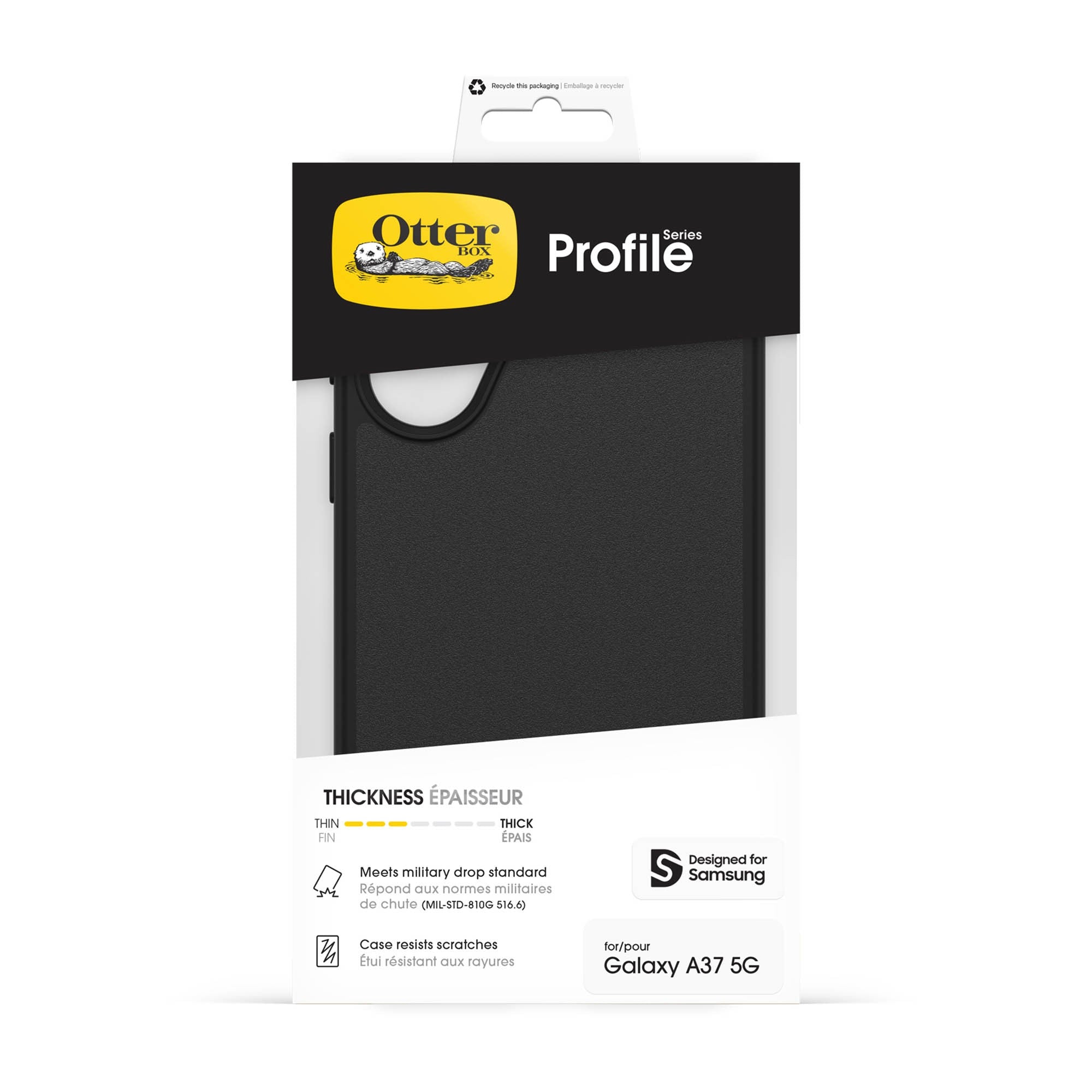 Samsung Galaxy A37 Otterbox Profile Case - Black - 15-15524