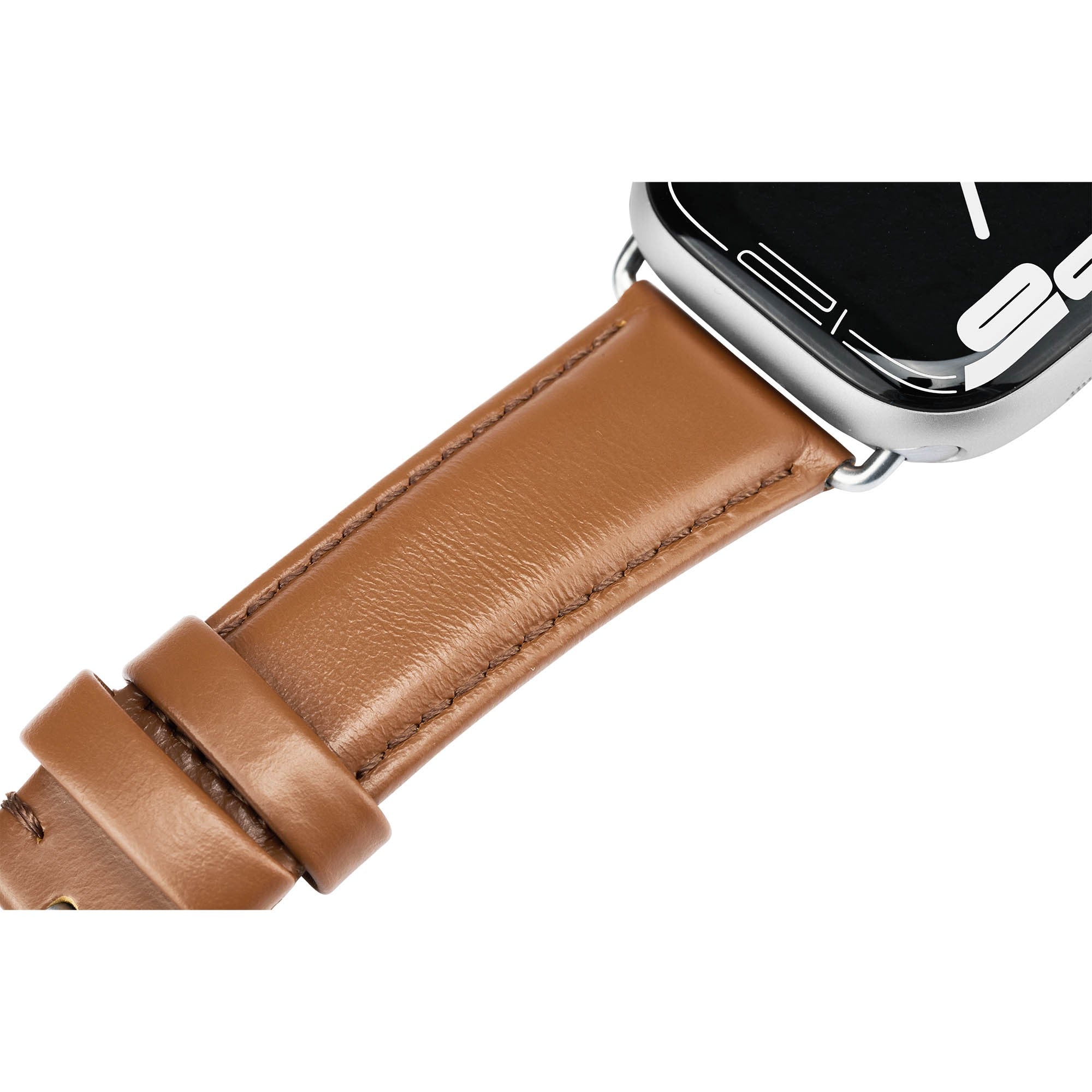 Apple Watch 38-49mm Case-Mate Signature Leather Band - Cognac - 15-15563
