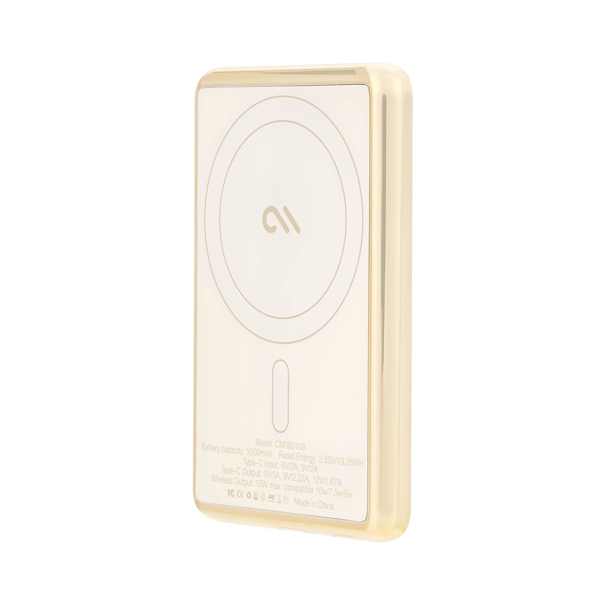 Case-Mate 5,000 mAh Wireless MagSafe Battery Pack - Floral Gems - 15-15564