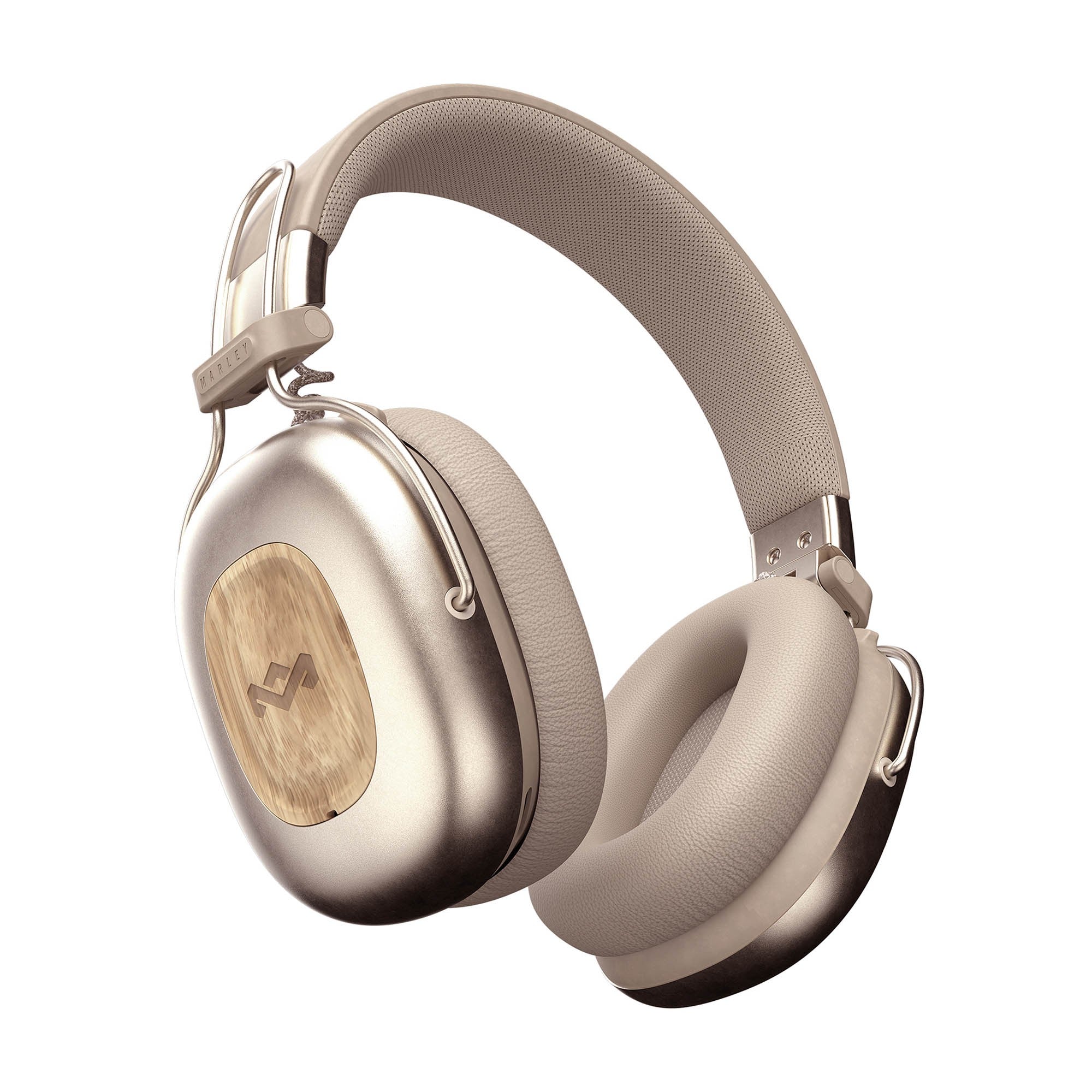 House of Marley Positive Vibration Rebel ANC Headphones - Cream - 15-15623
