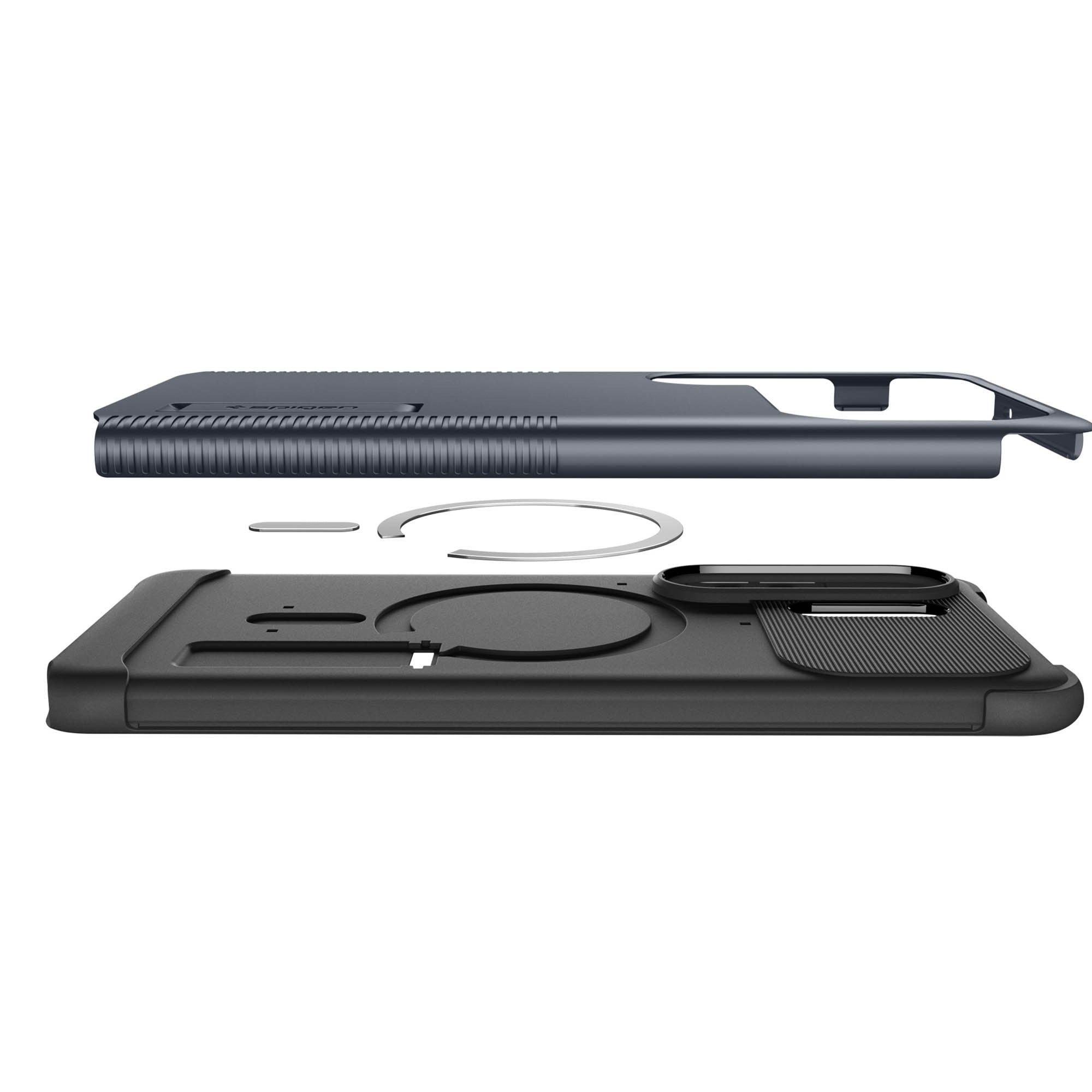 Samsung Galaxy S26 Ultra Spigen Slim Armor MagFit - Metal Slate - 15-15636