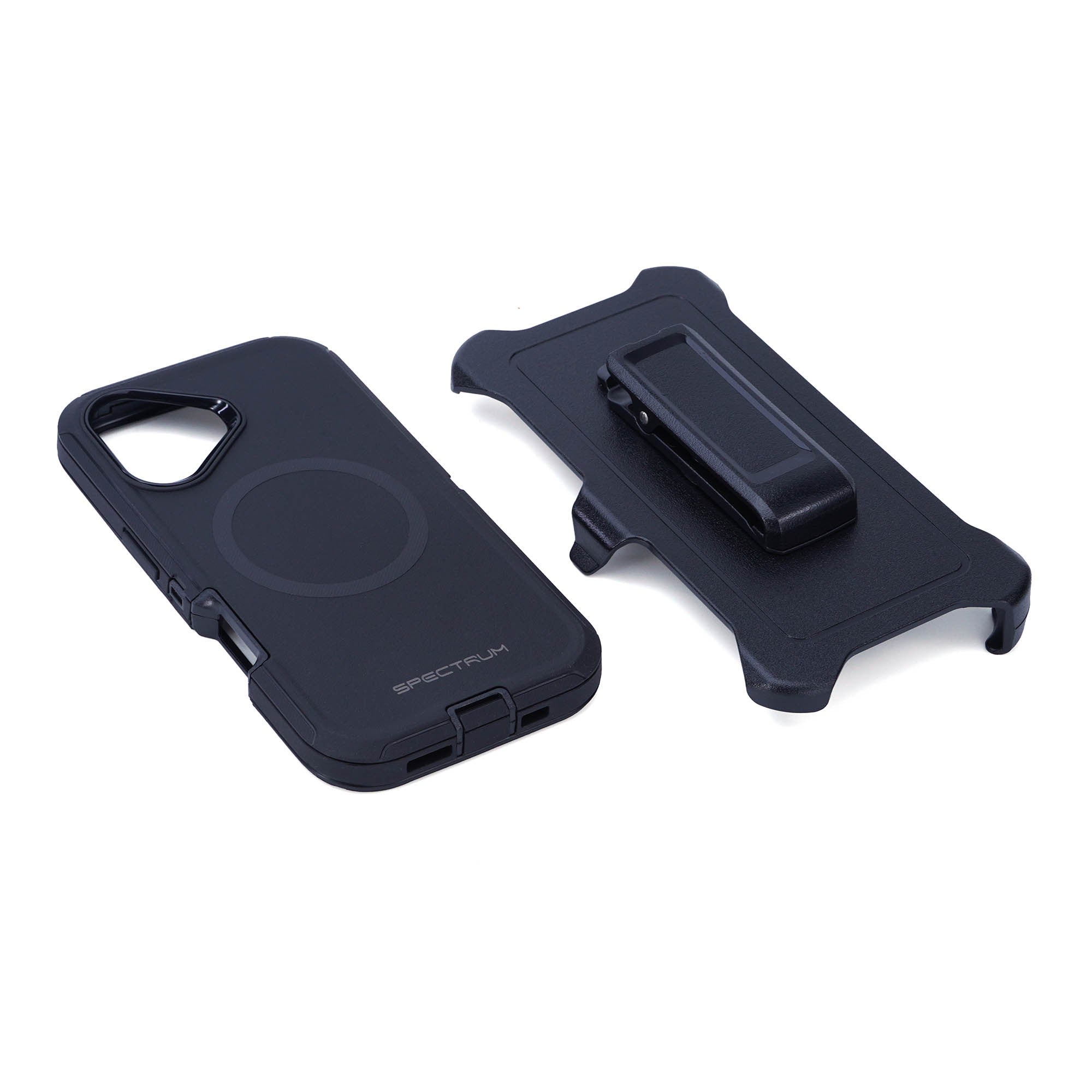 iPhone 17 SPECTRUM Prime + Holster Case w/Magnets - Black - 15-15691