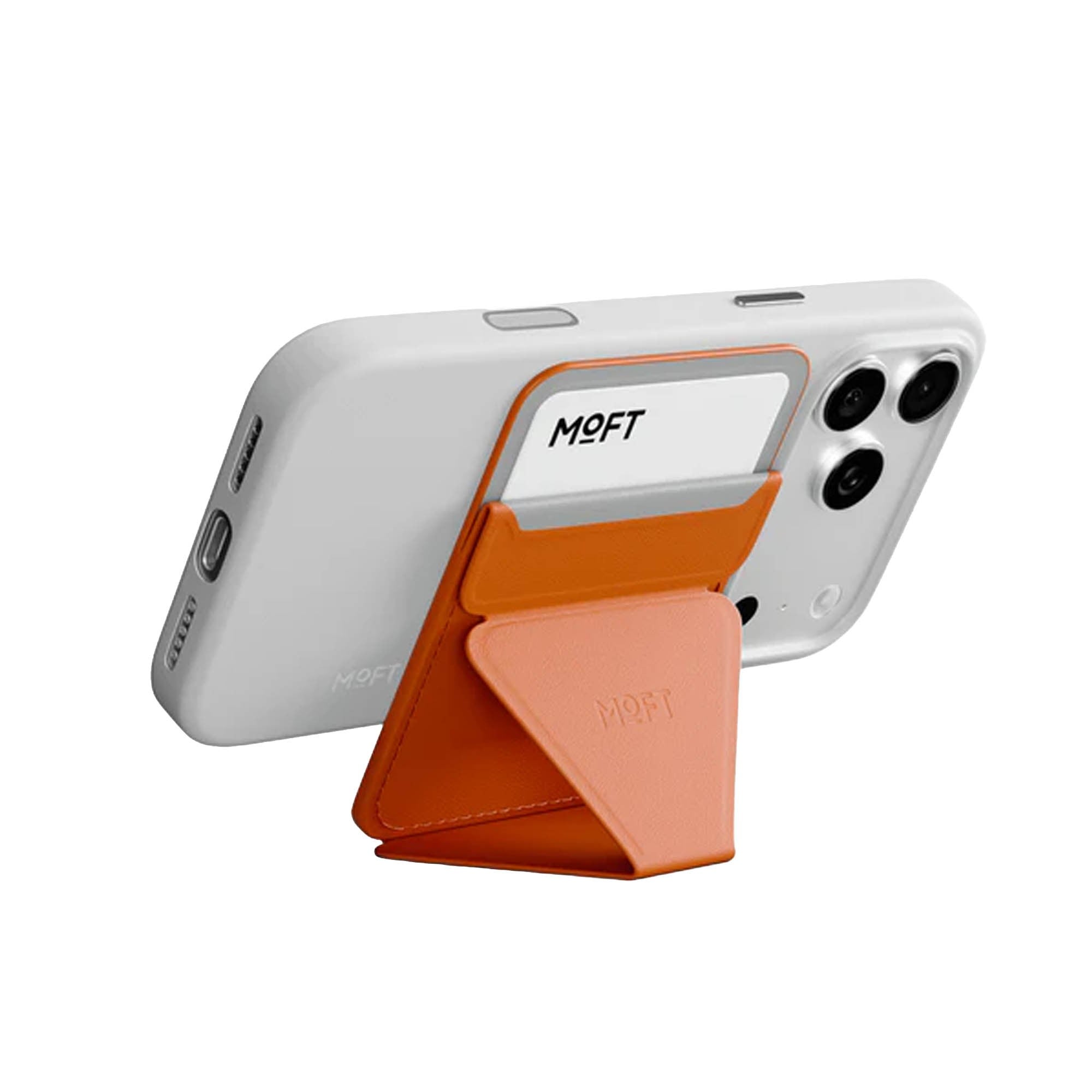 MOFT Trackable Magnetic MagSafe Wallet Stand - Terra Cotta - 15-15739