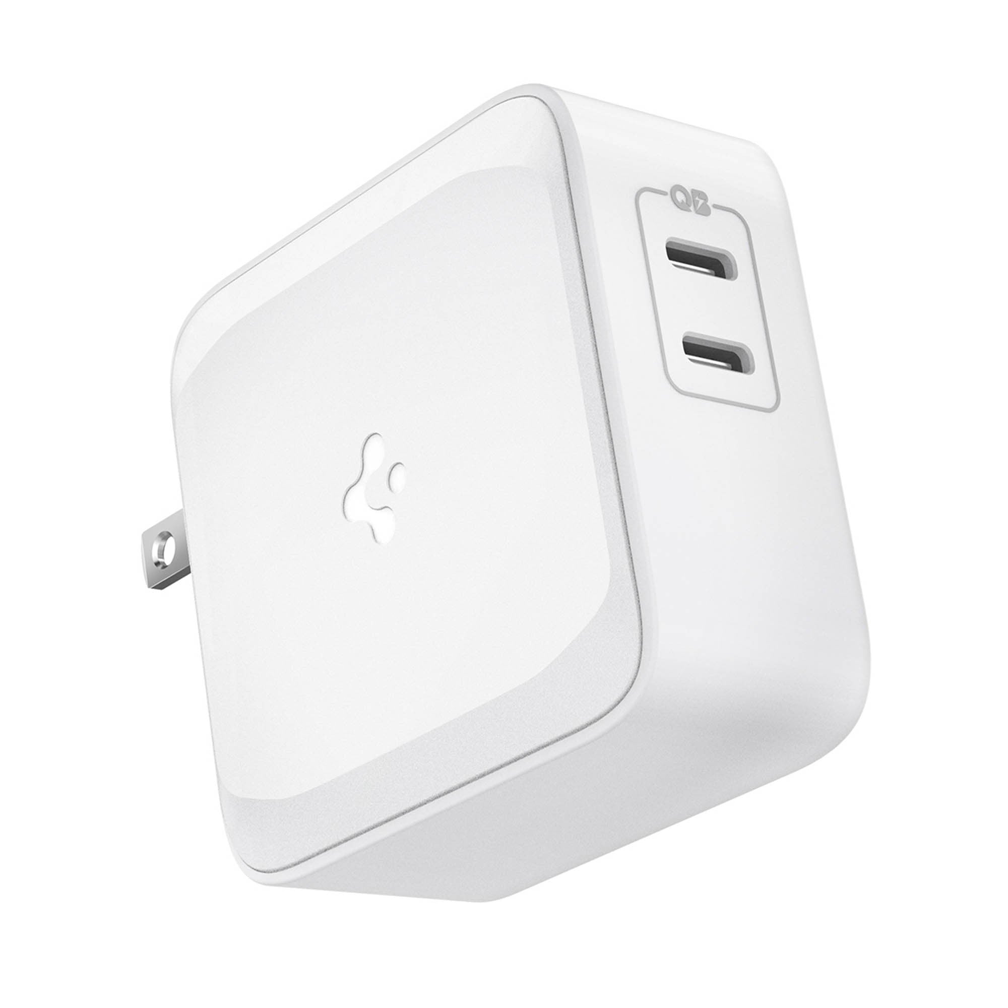 Spigen ArcStation Pro GaN 70W Dual Port Wall Charger - White - 15-15758