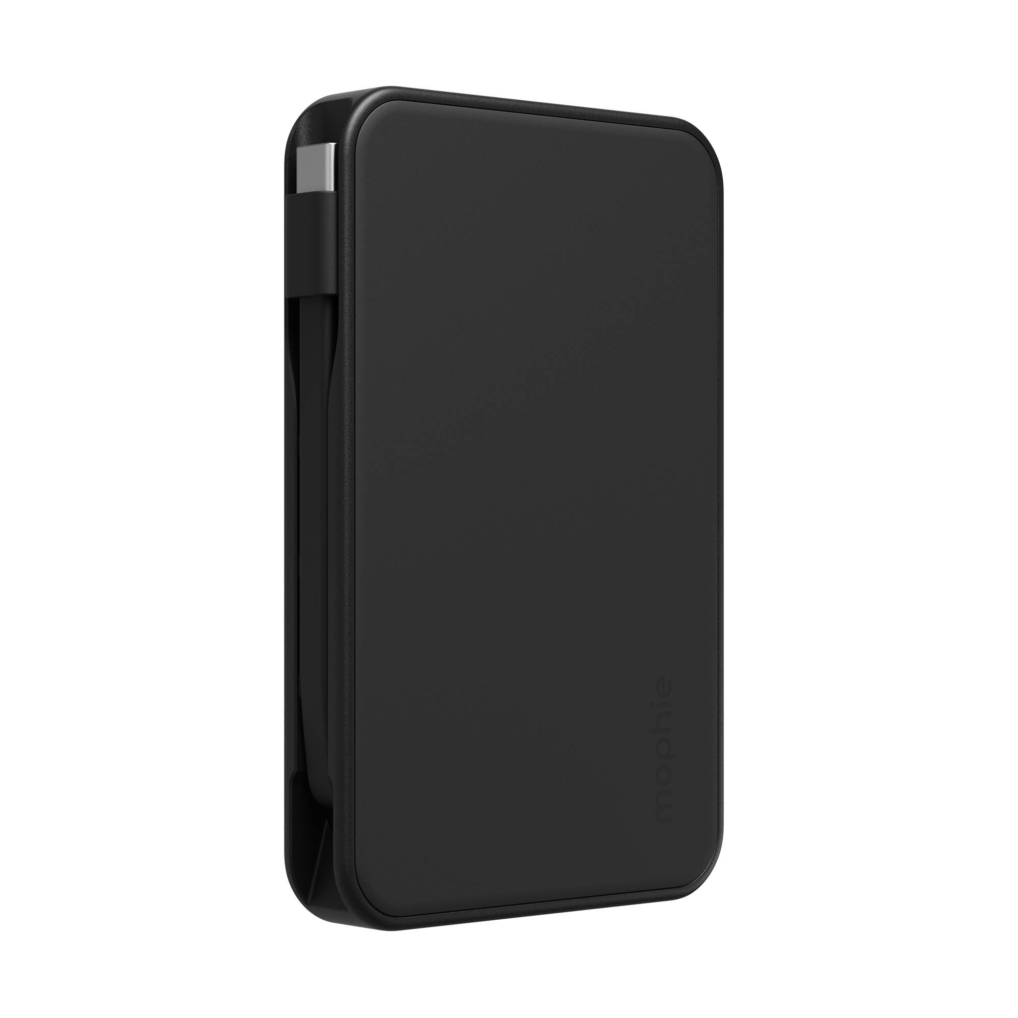 Mophie 5,000 mAh Powerstation Plus Mini w/USB-C Cable - Black - 15-15776