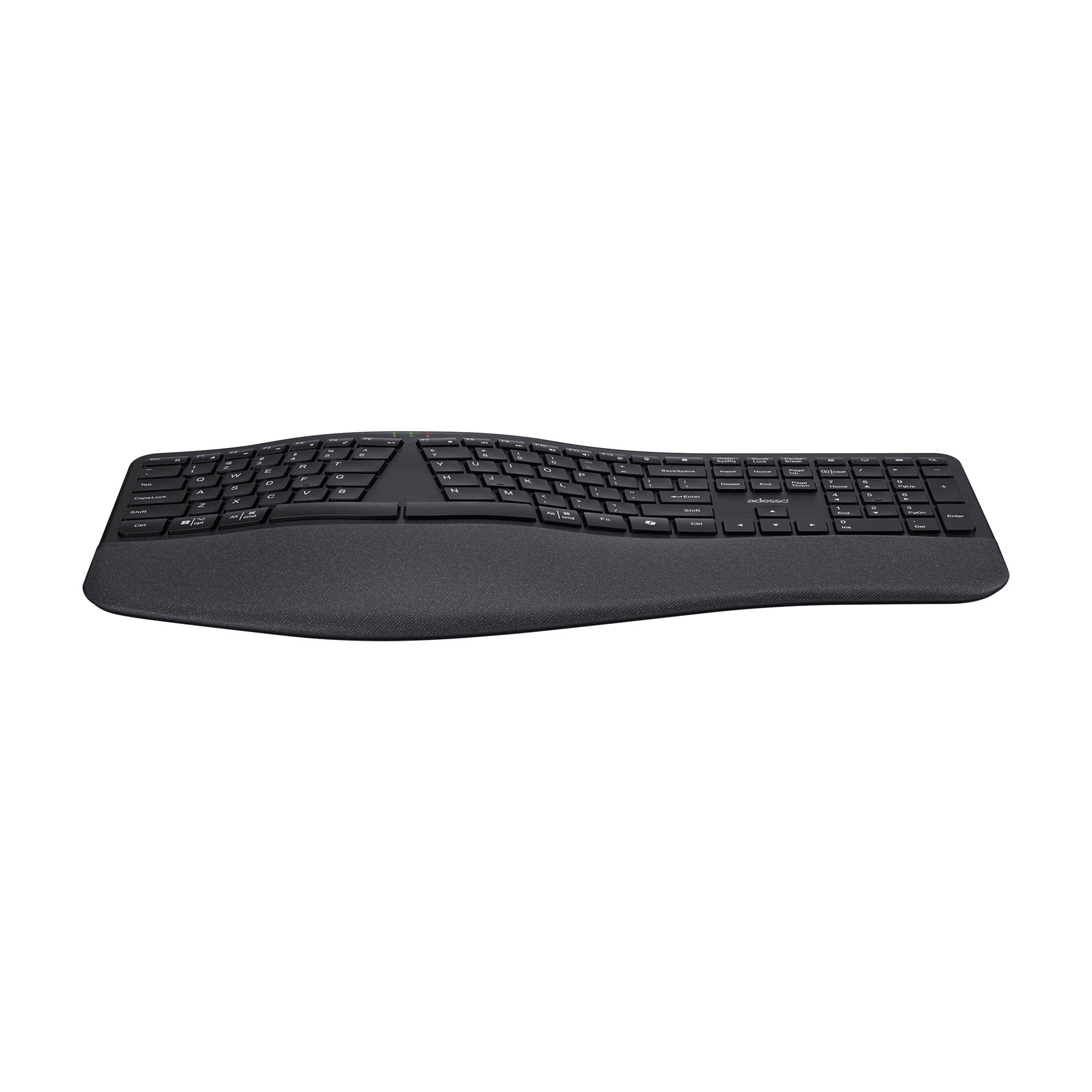 Adesso Wireless Ergonomic Scissor Switch Keyboard and Mouse Combo - 15-15802