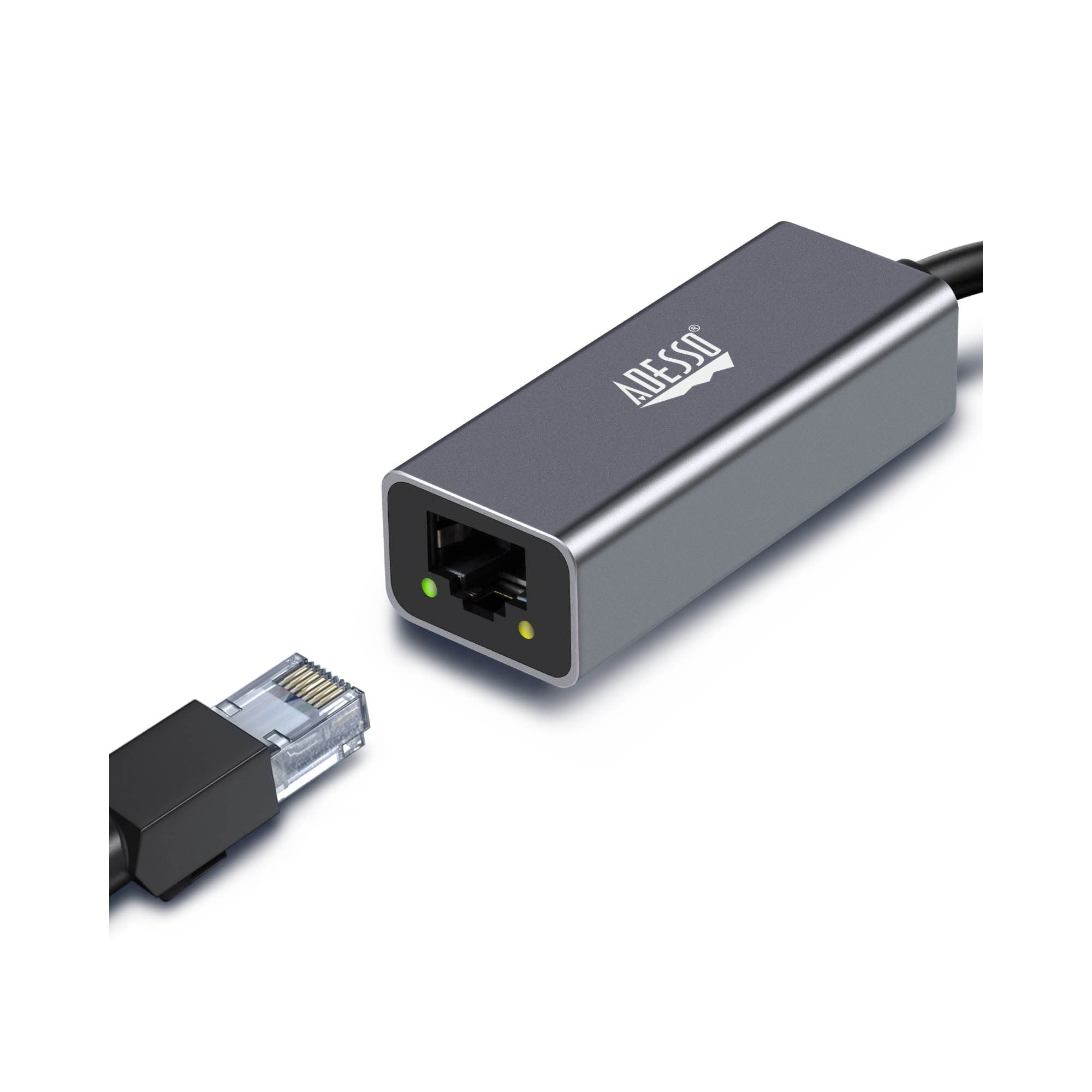 Adesso USB-C to Ethernet Network Adapter - 15-15810