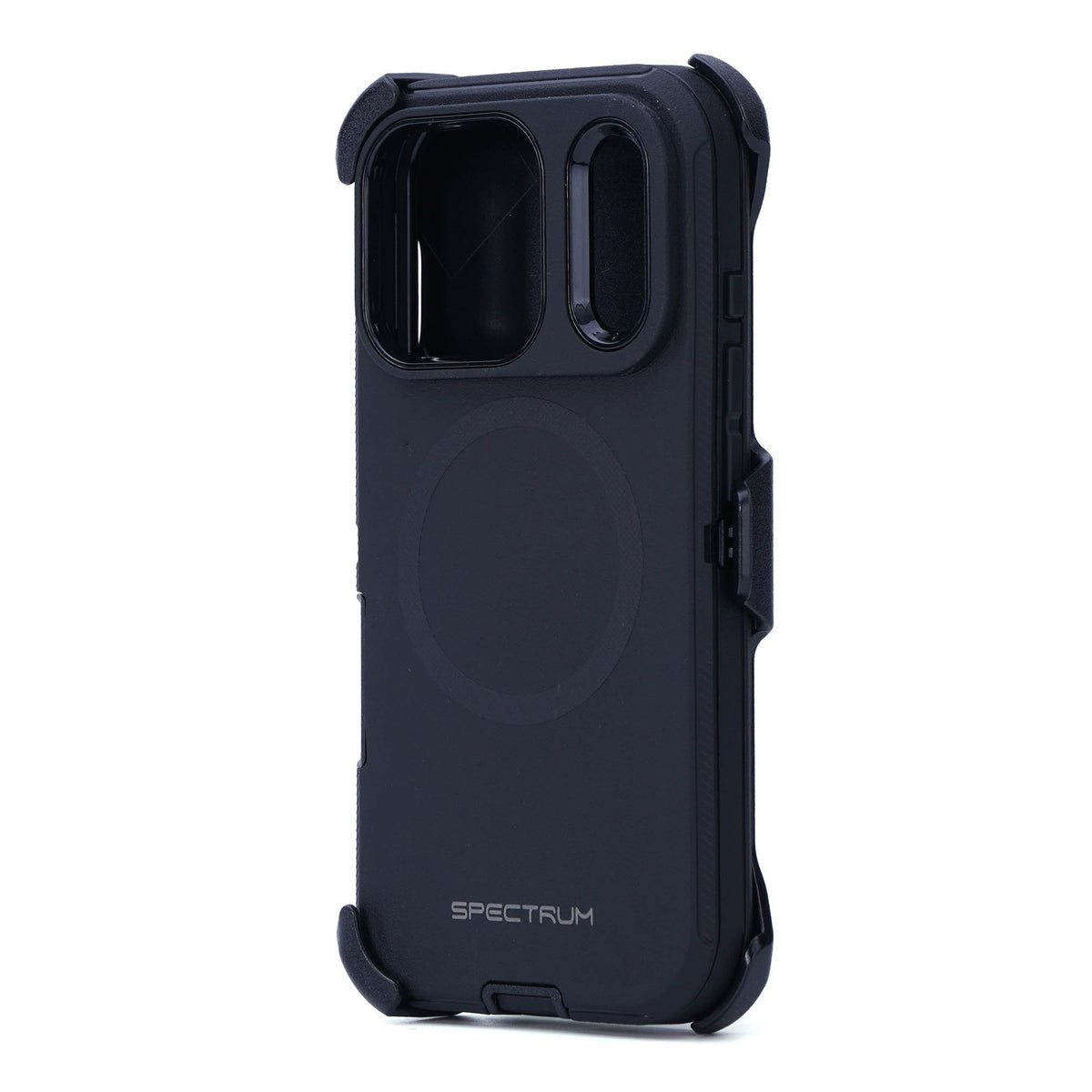 iPhone 18 Pro/17 Pro SPECTRUM Prime + Holster Case w/Magnets - Black - 15-15815