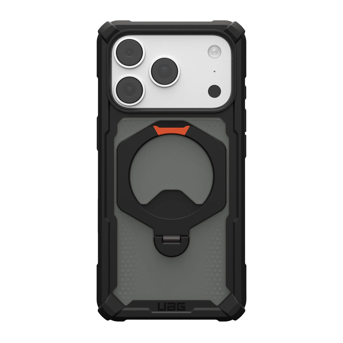 iPhone 18 Pro Max/17 Pro Max UAG Plasma XTE 360 MagSafe Case - Black/Orange - 15-15887